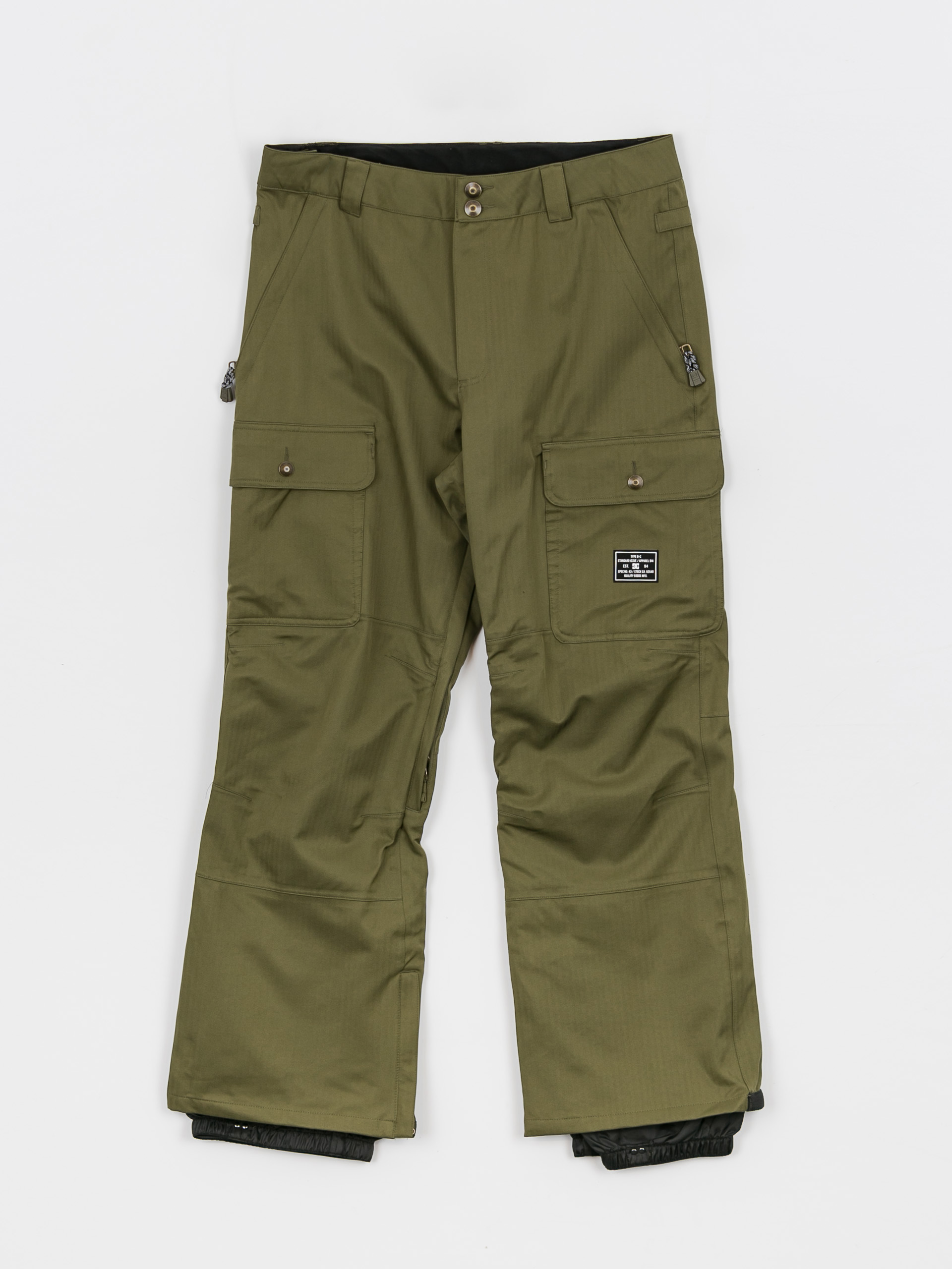 Męskie Spodnie snowboardowe DC Code (ivy green)