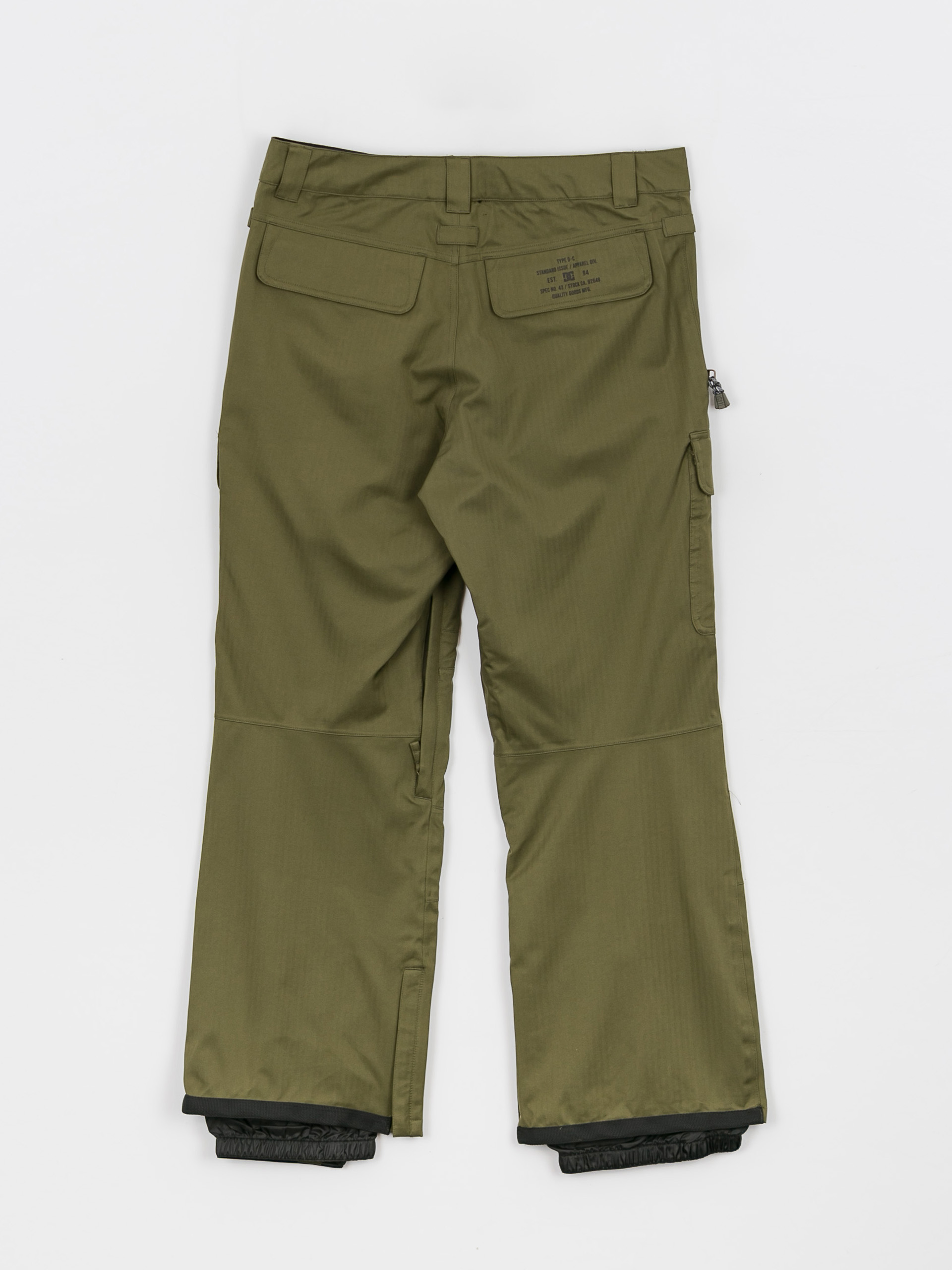 Męskie Spodnie snowboardowe DC Code (ivy green)