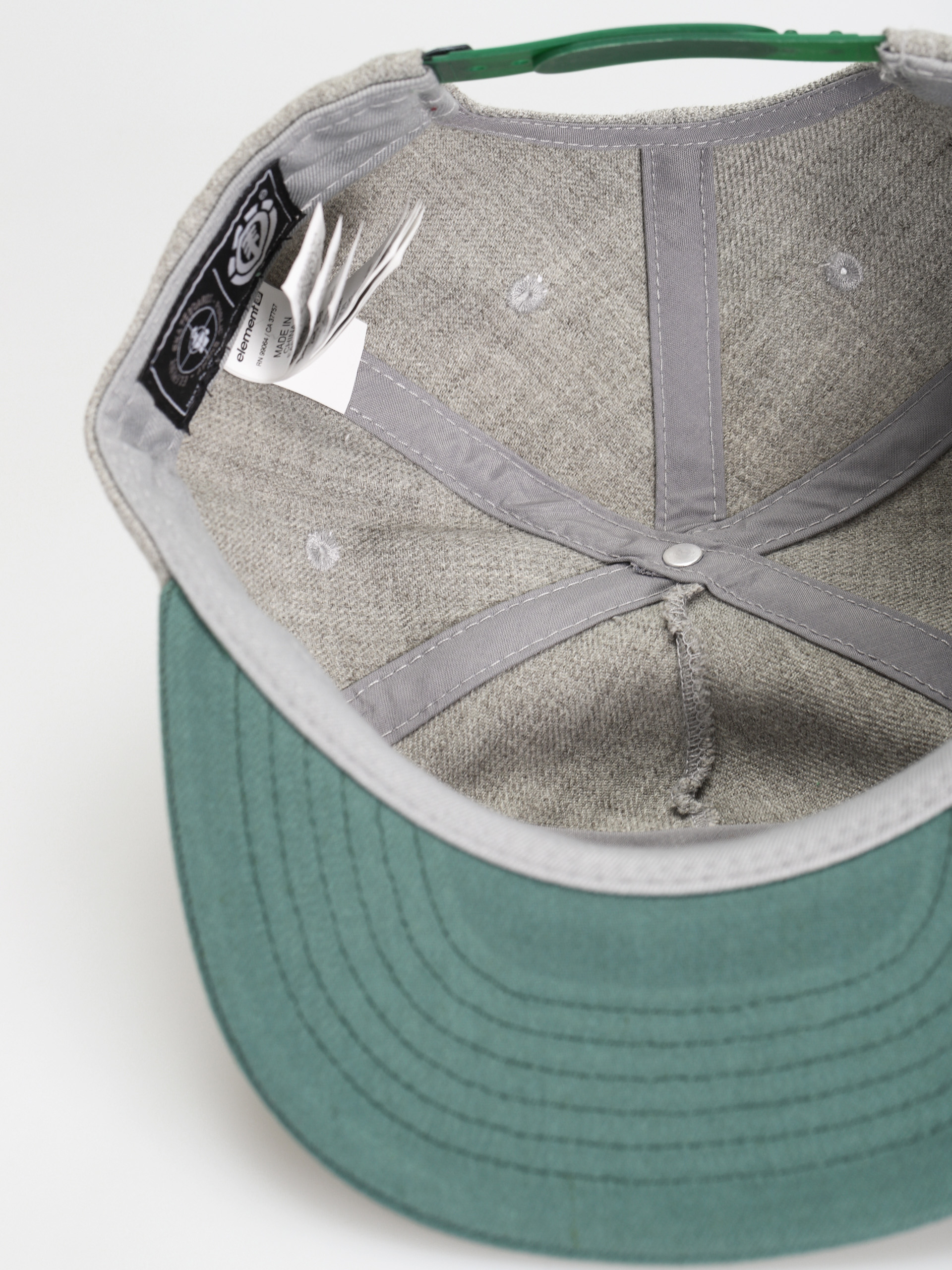 Czapka z daszkiem Element Pexe Lodge (grey heather)