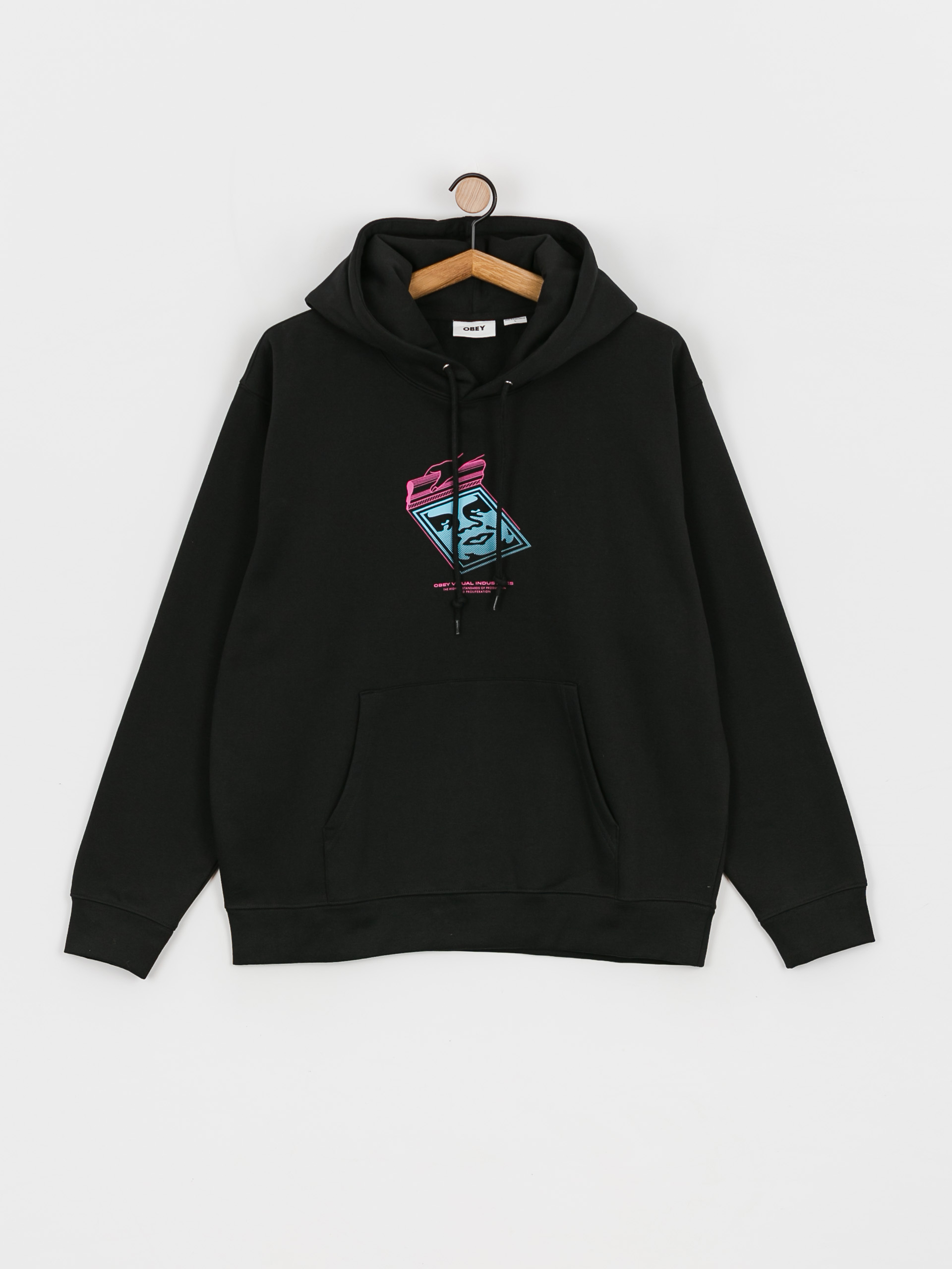 Bluza OBEY Obey Visual Ind (black)