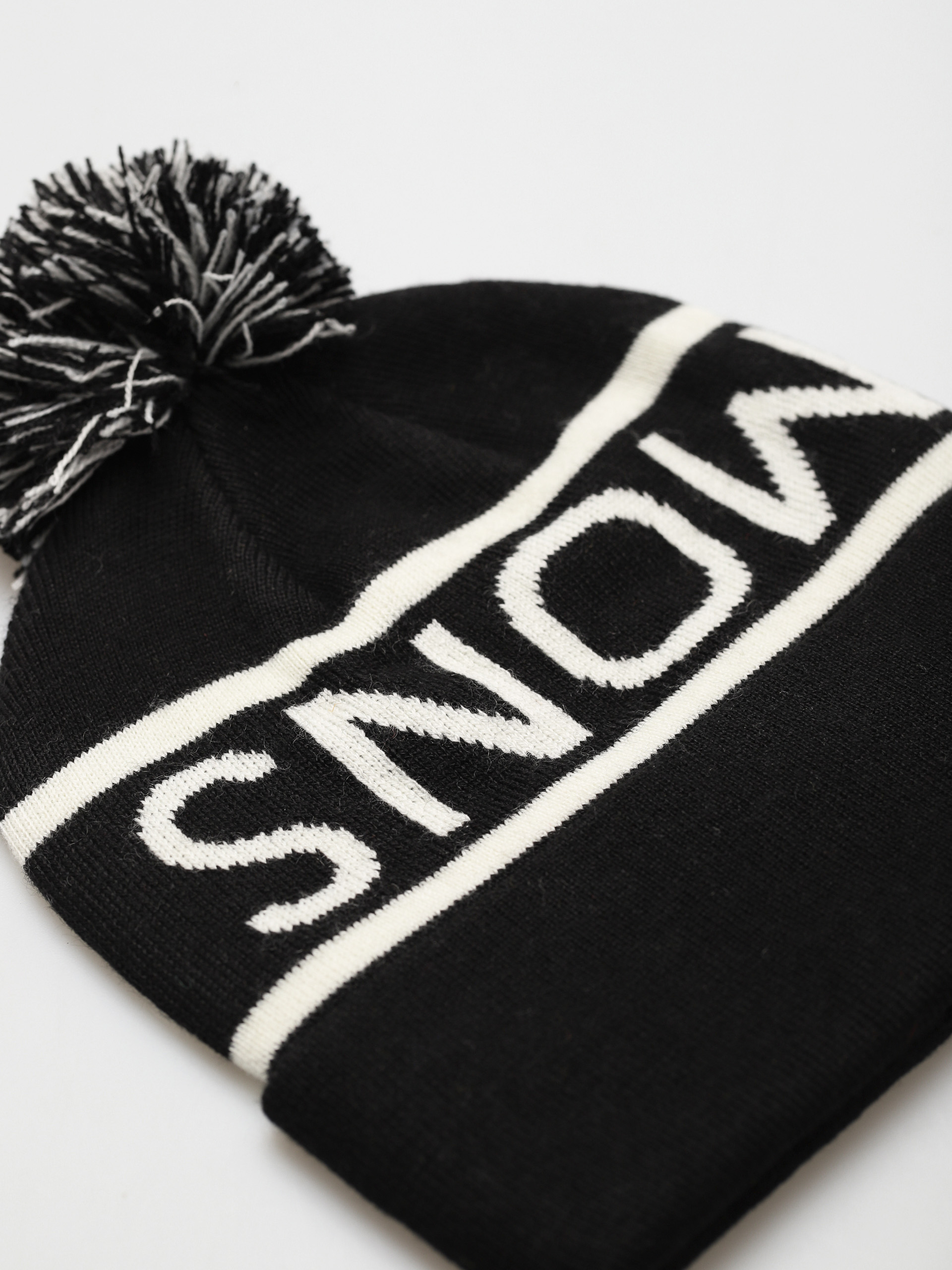 Czapka zimowa Mons Royale Pom Pom (black/white)