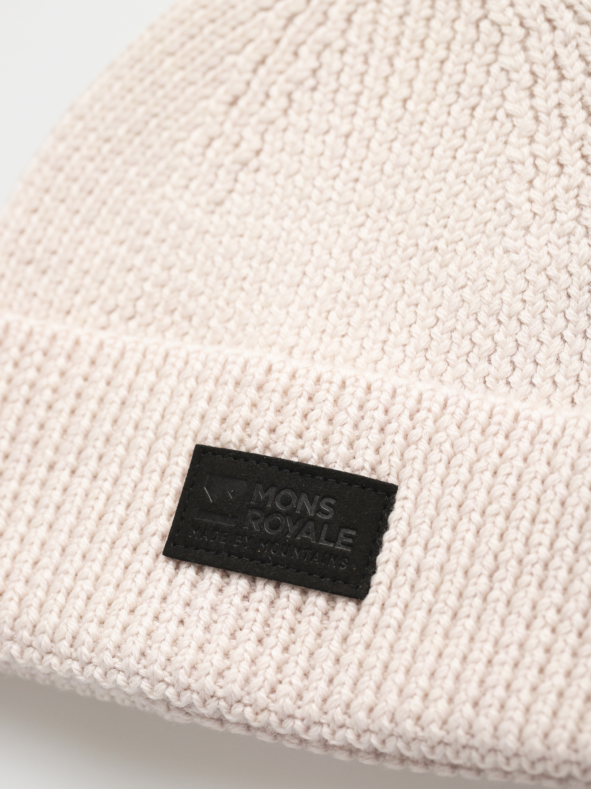 Czapka zimowa Mons Royale Fishermans (oatmeal)