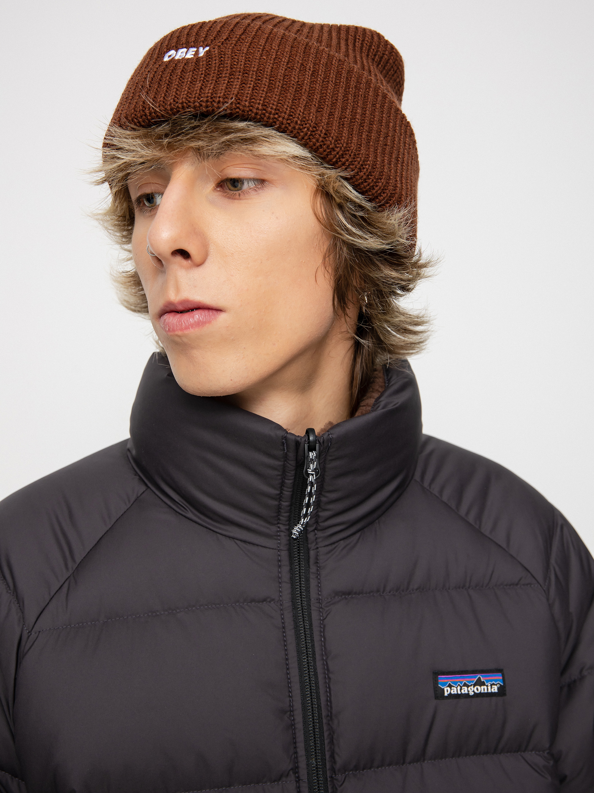 Kurtka Patagonia Reversible Silent Down (ink black)