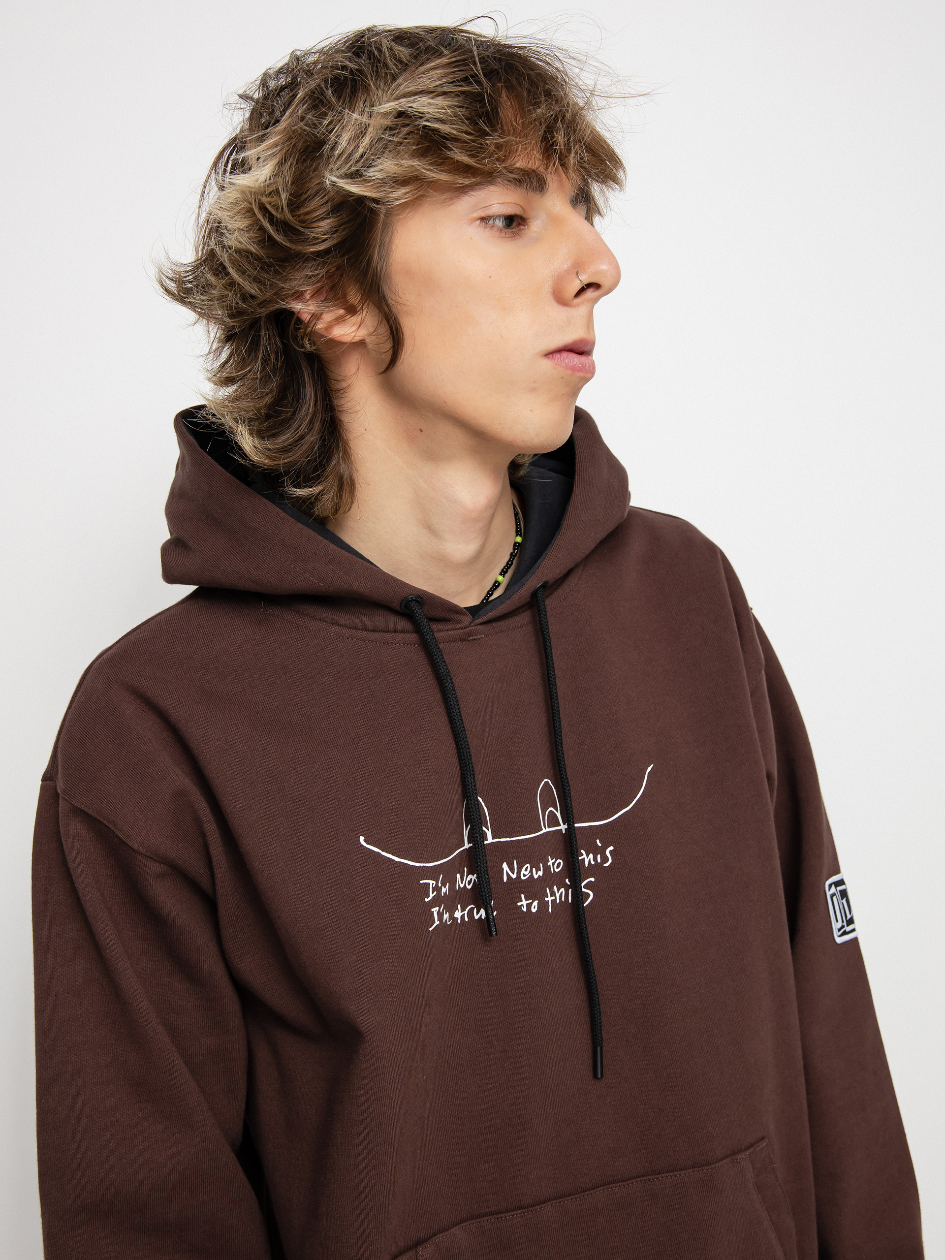 Bluza z kapturem Volcom D.I. HD (brown)