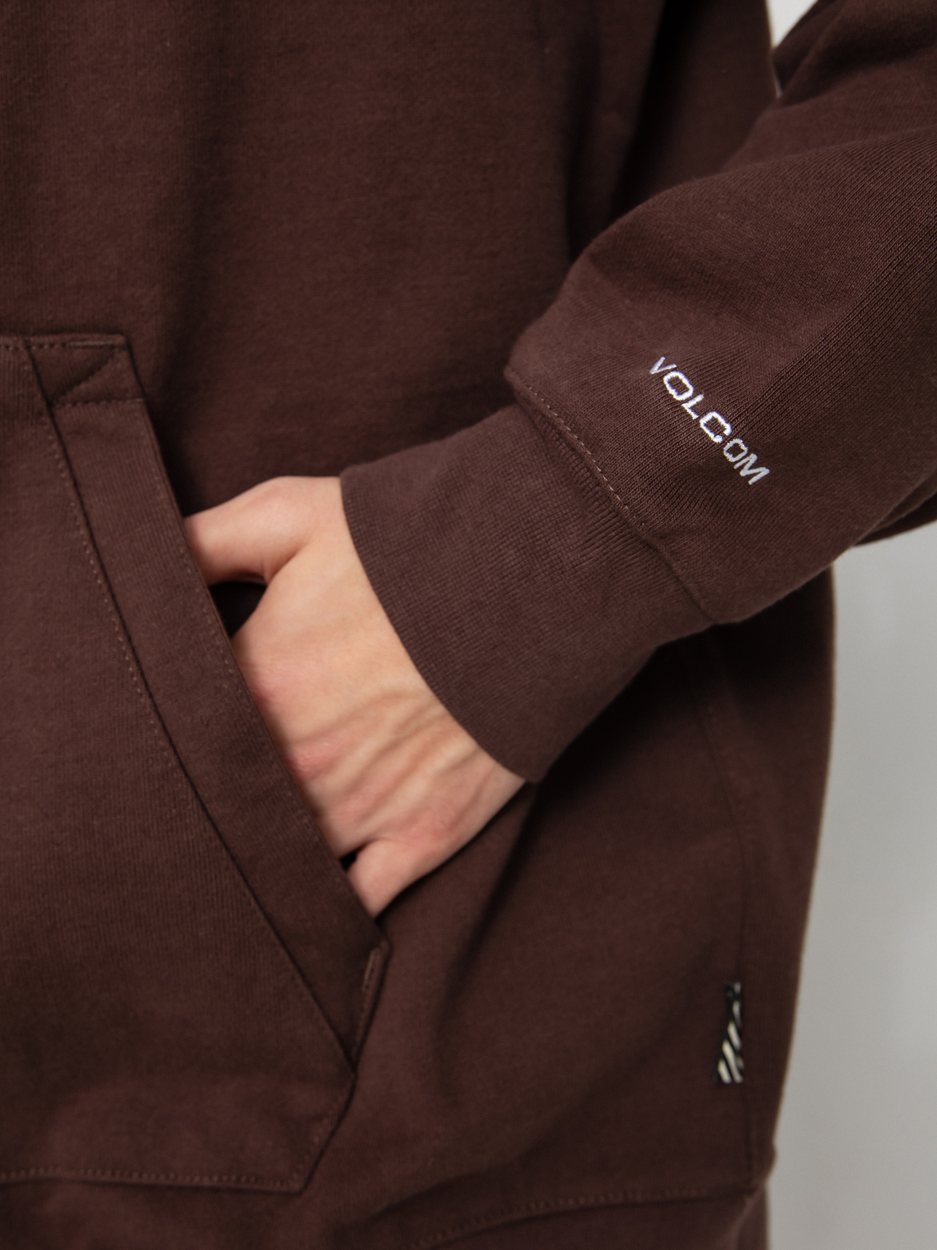 Bluza z kapturem Volcom D.I. HD (brown)