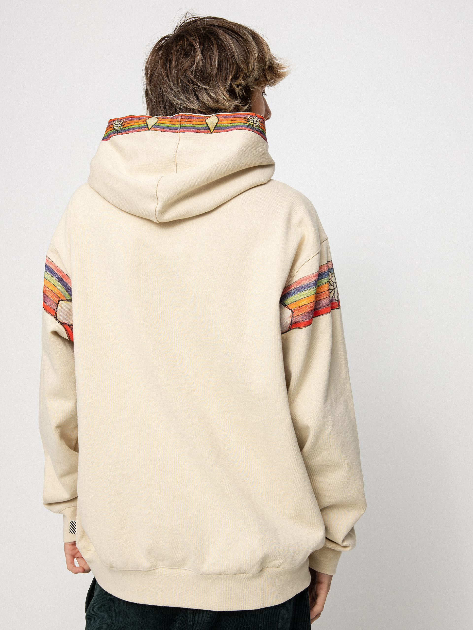 Bluza z kapturem Volcom D.I. HD (off white)