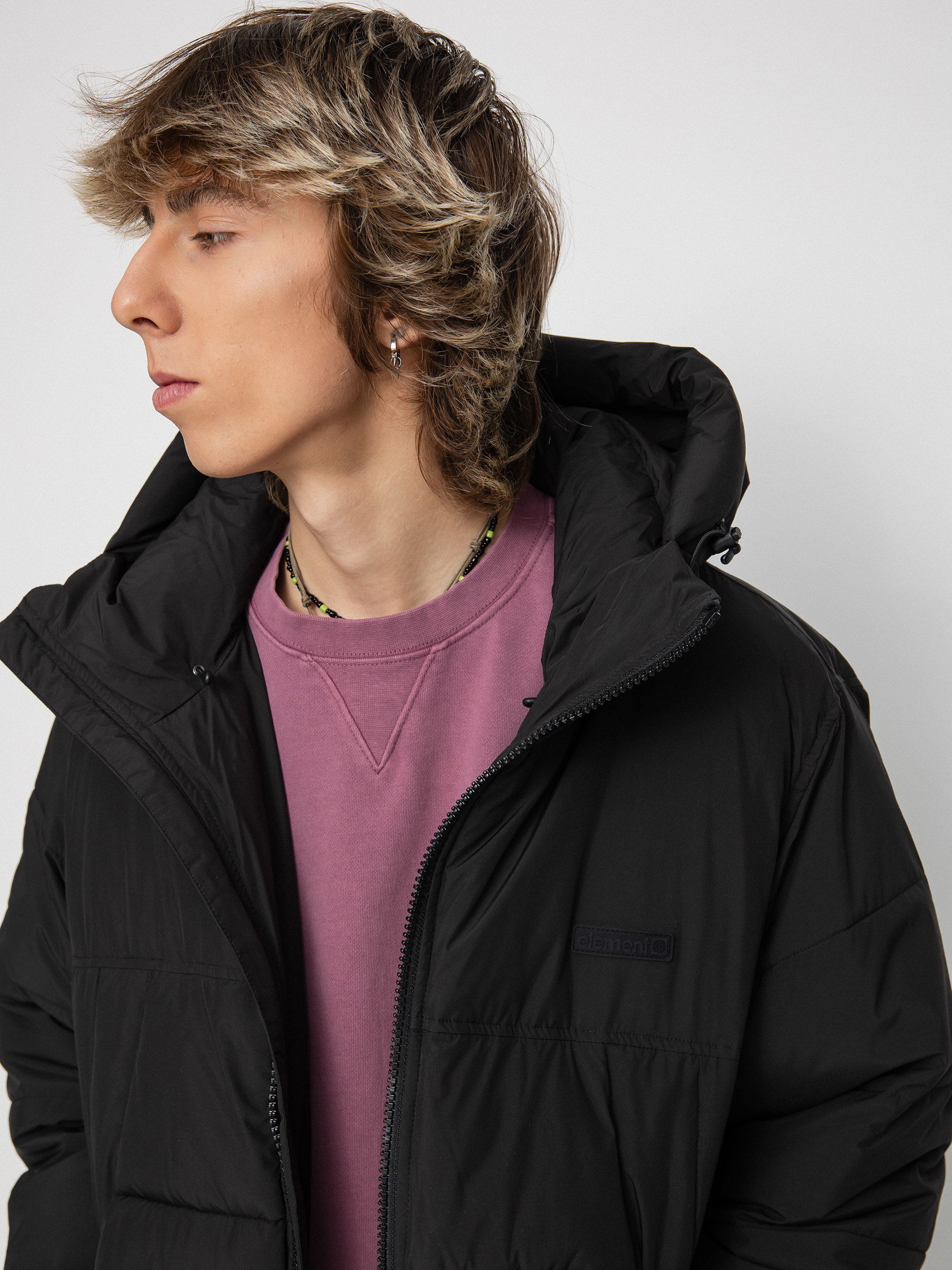 Kurtka Element Dulcey Puff (flint black)