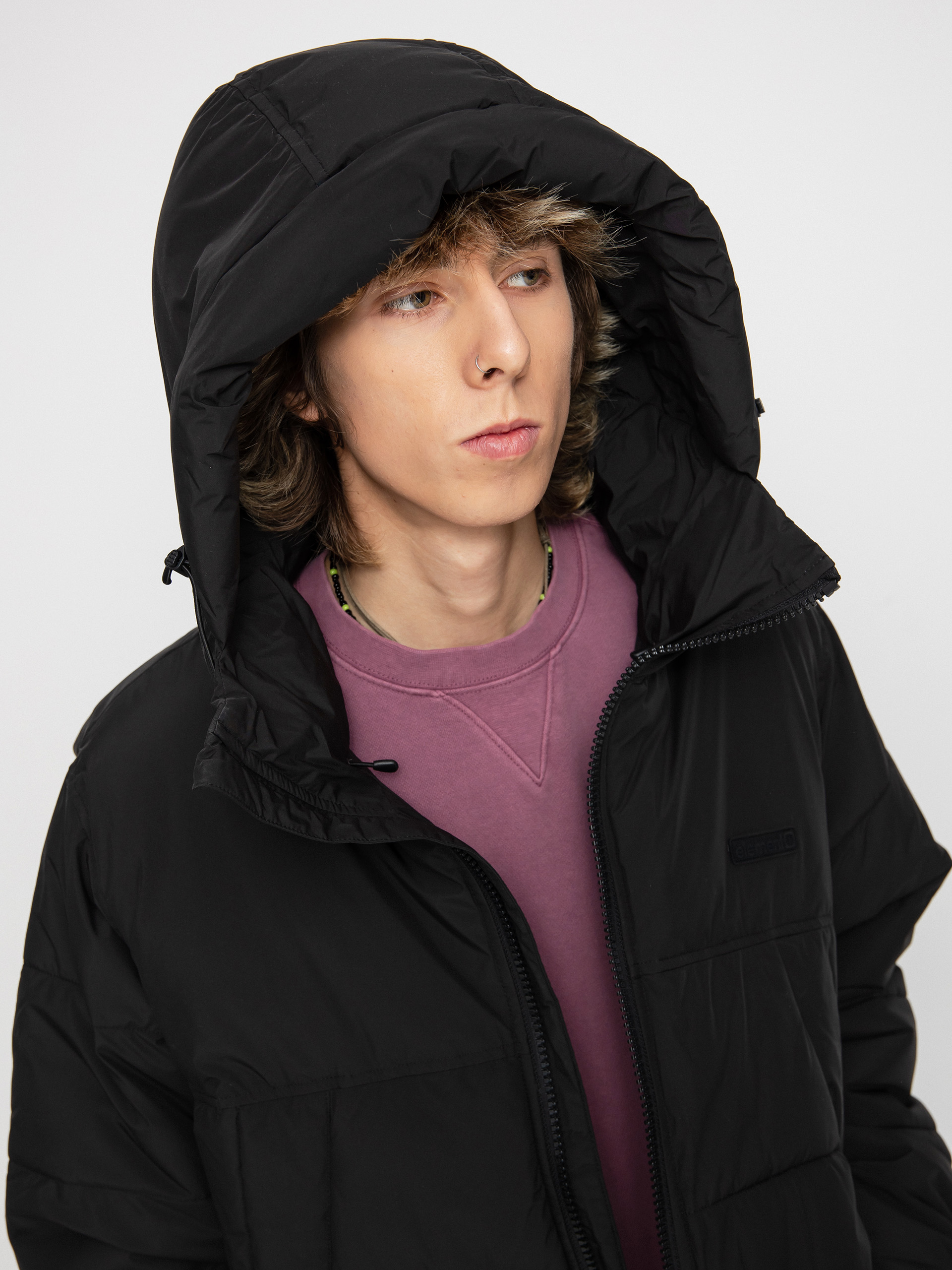 Kurtka Element Dulcey Puff (flint black)