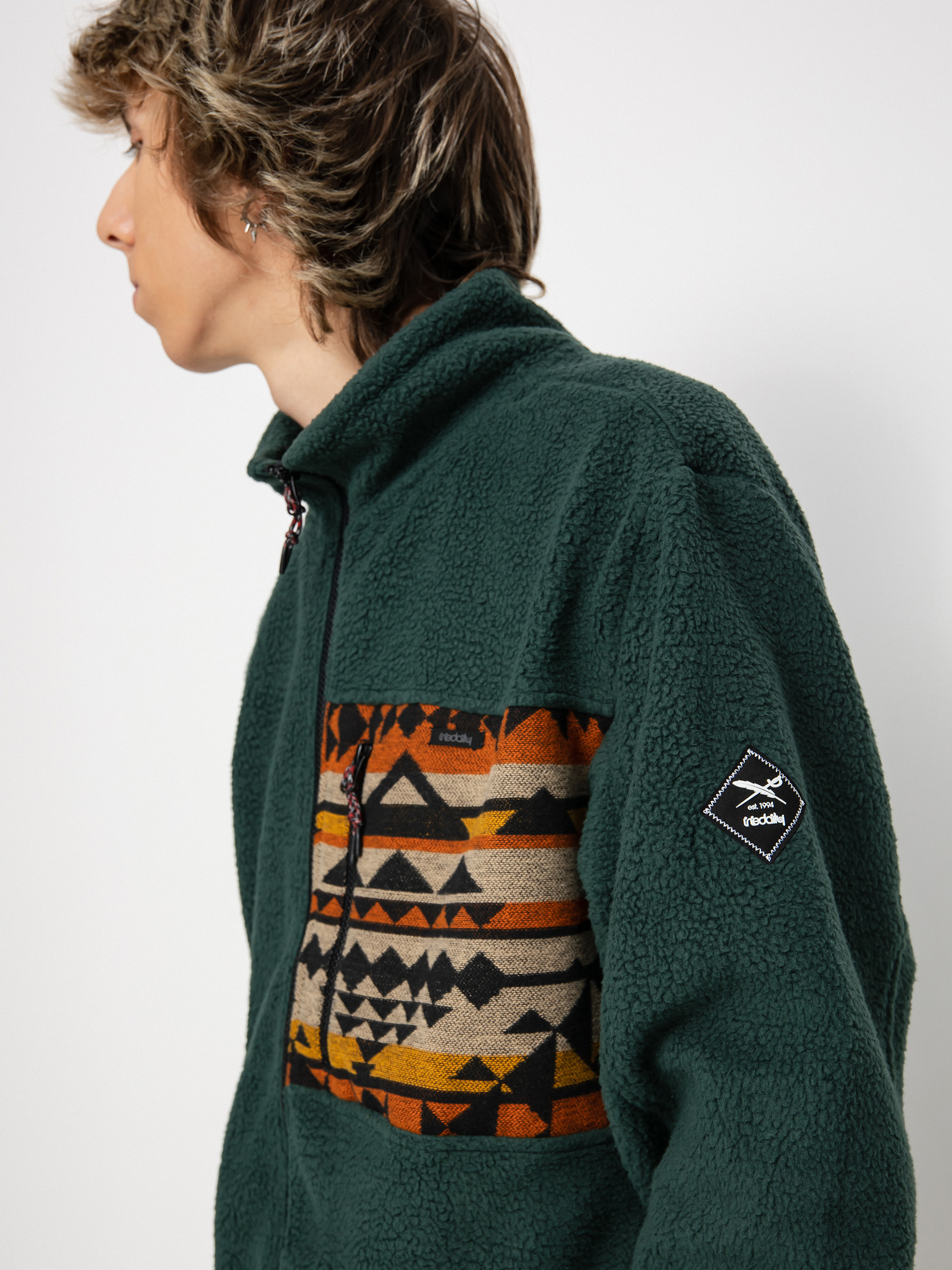 Męski Polar Iriedaily Wonderer Track (hunter)