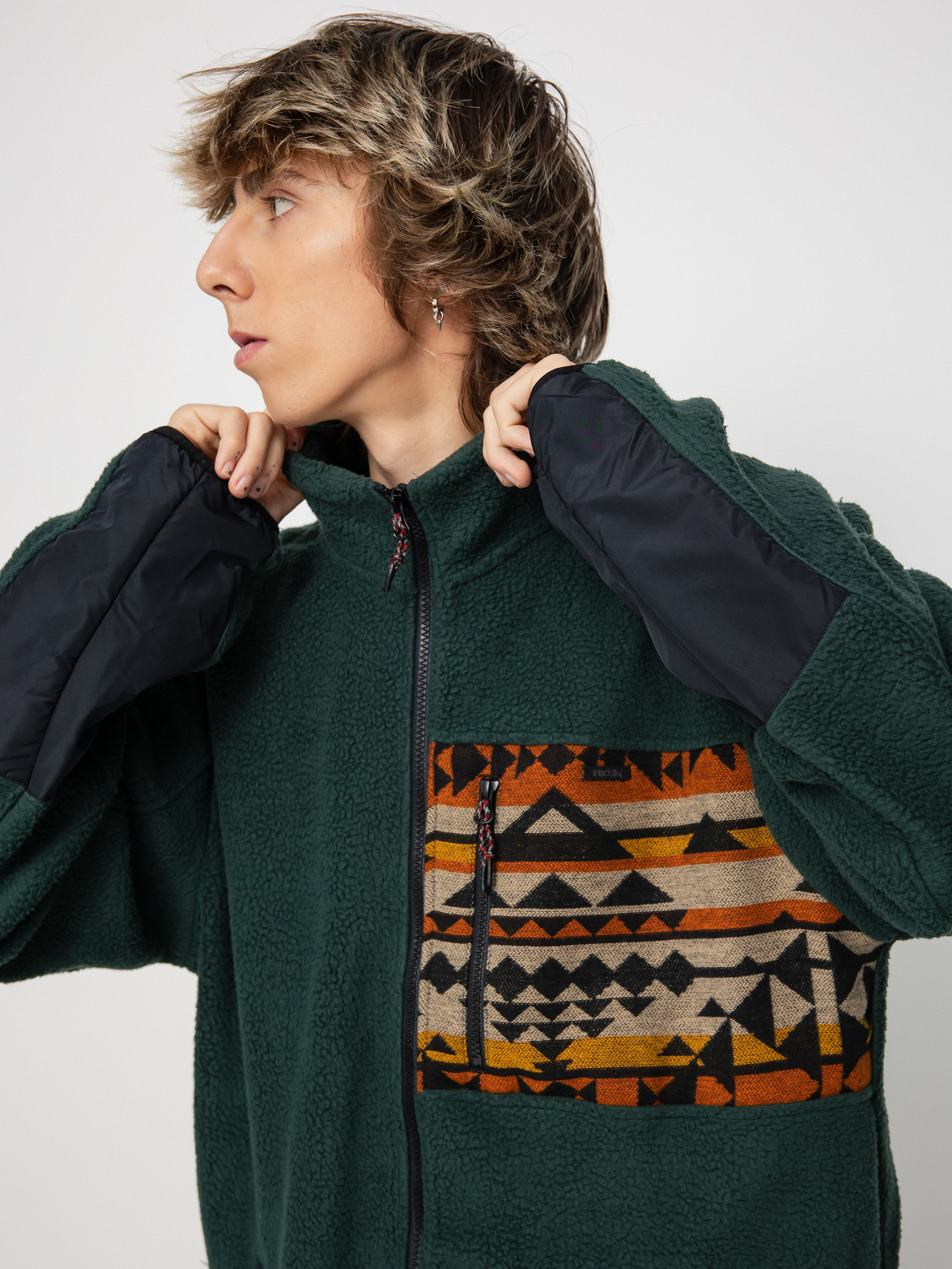 Męski Polar Iriedaily Wonderer Track (hunter)