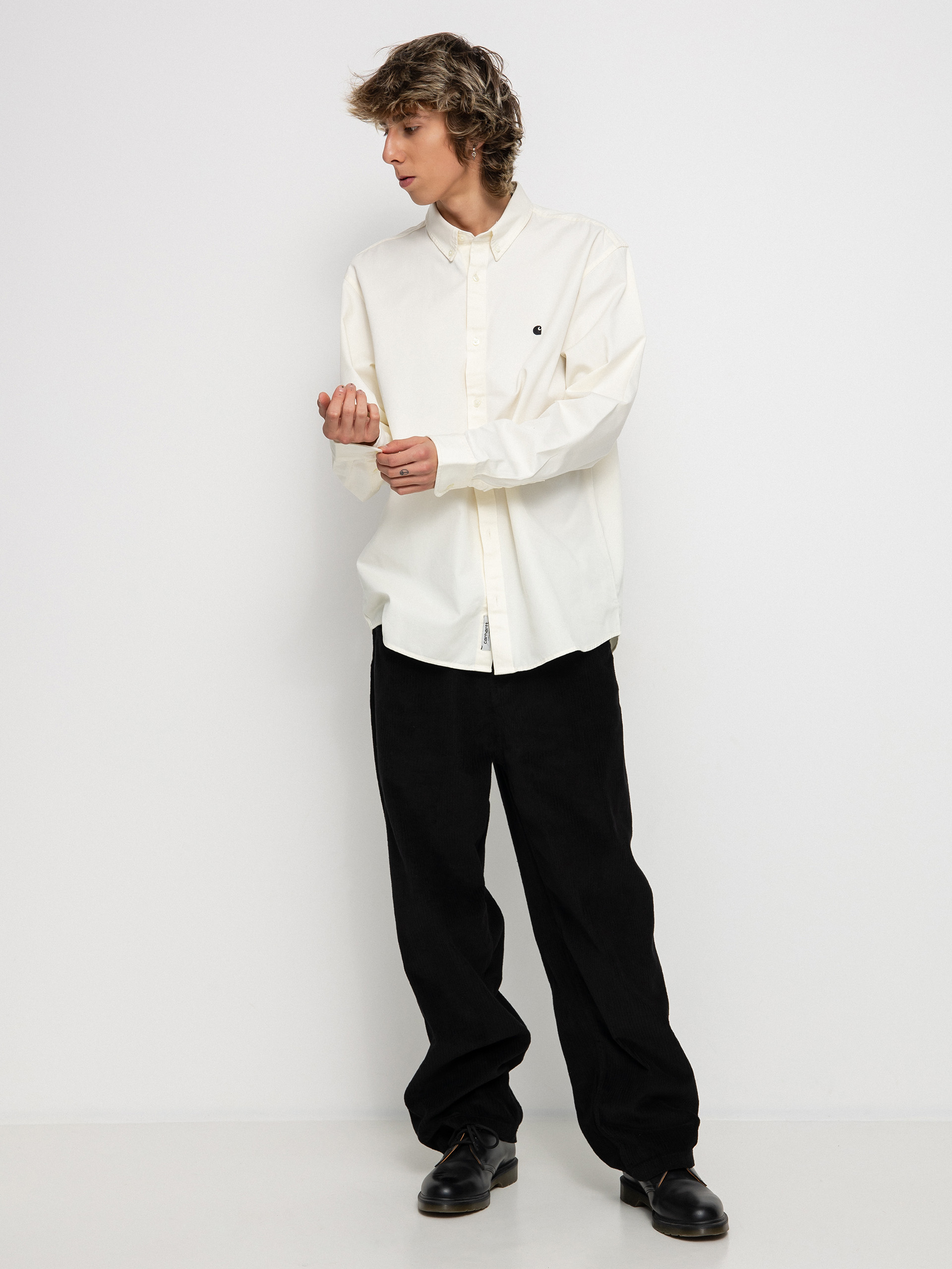 Koszula Carhartt WIP Madison (wax/black)