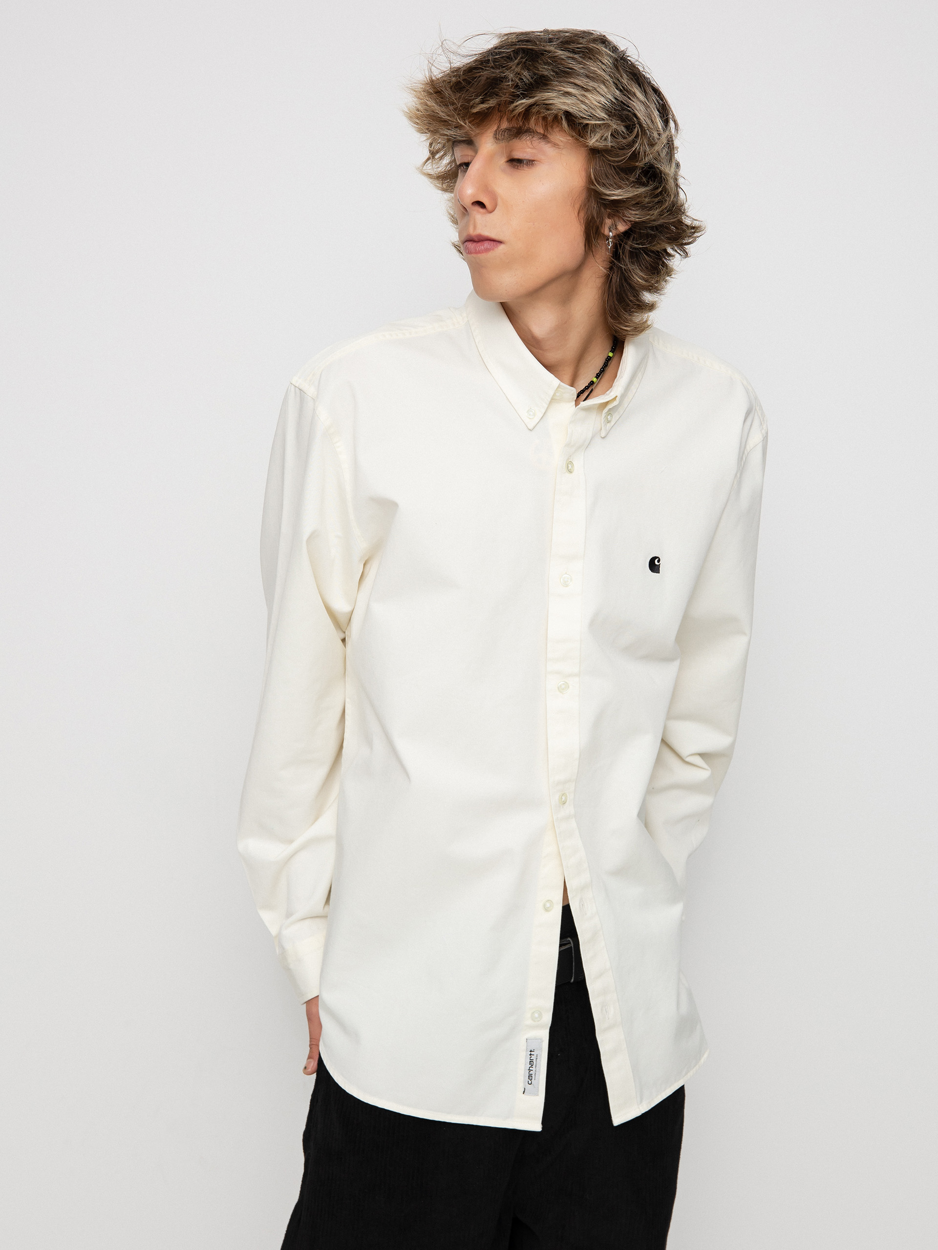 Koszula Carhartt WIP Madison (wax/black)