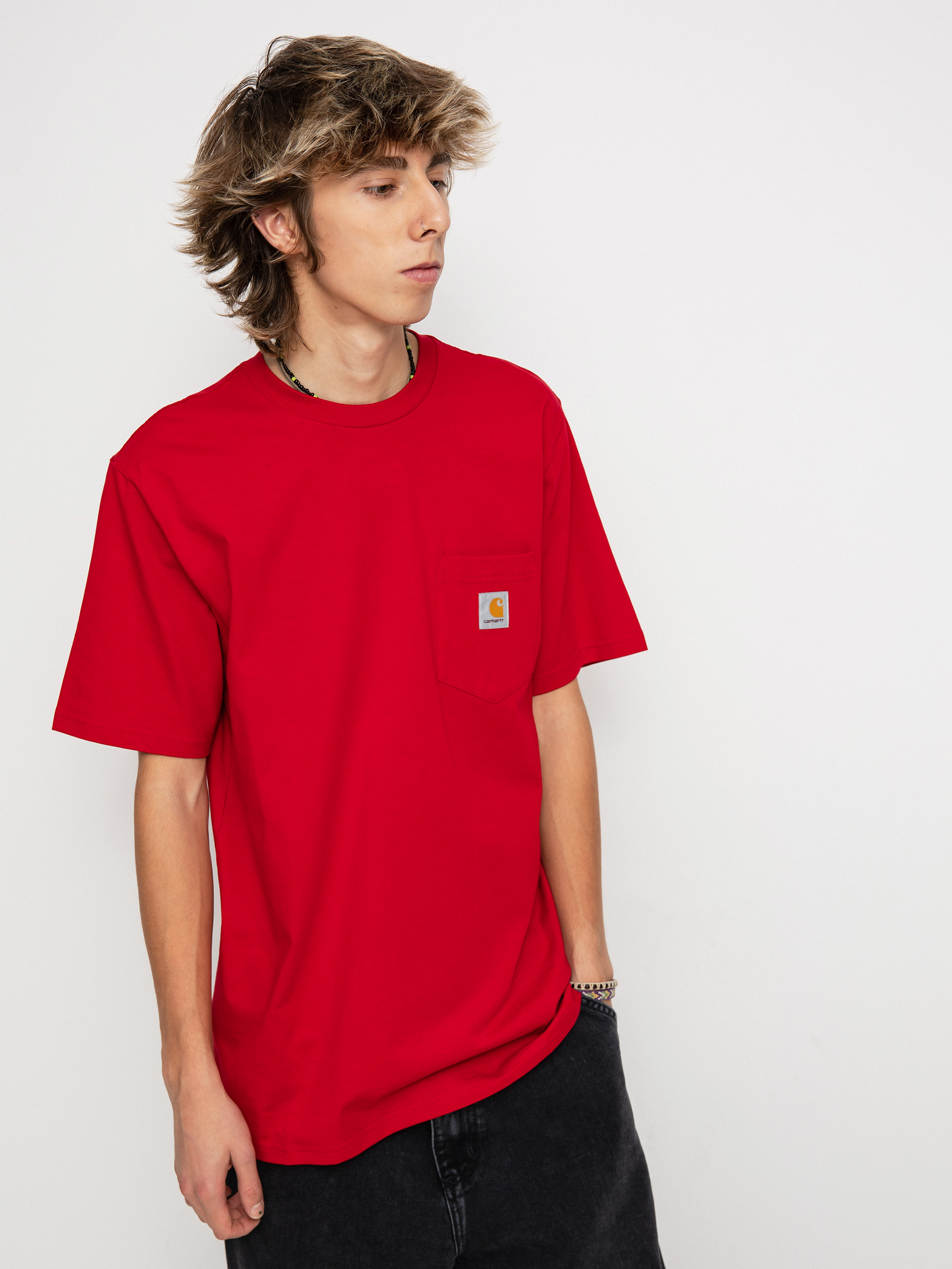 T-shirt Carhartt WIP Pocket (rocket)
