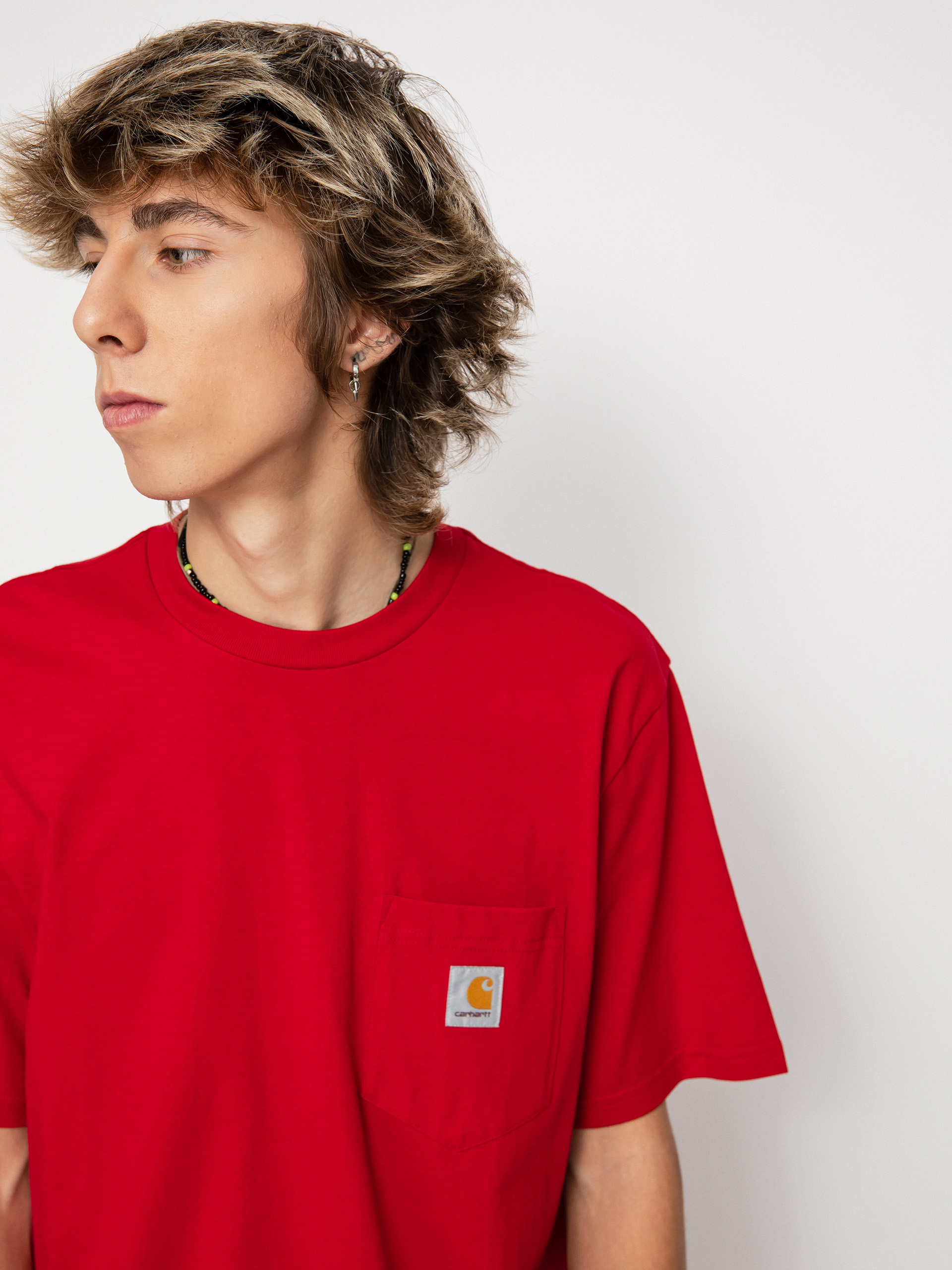 T-shirt Carhartt WIP Pocket (rocket)
