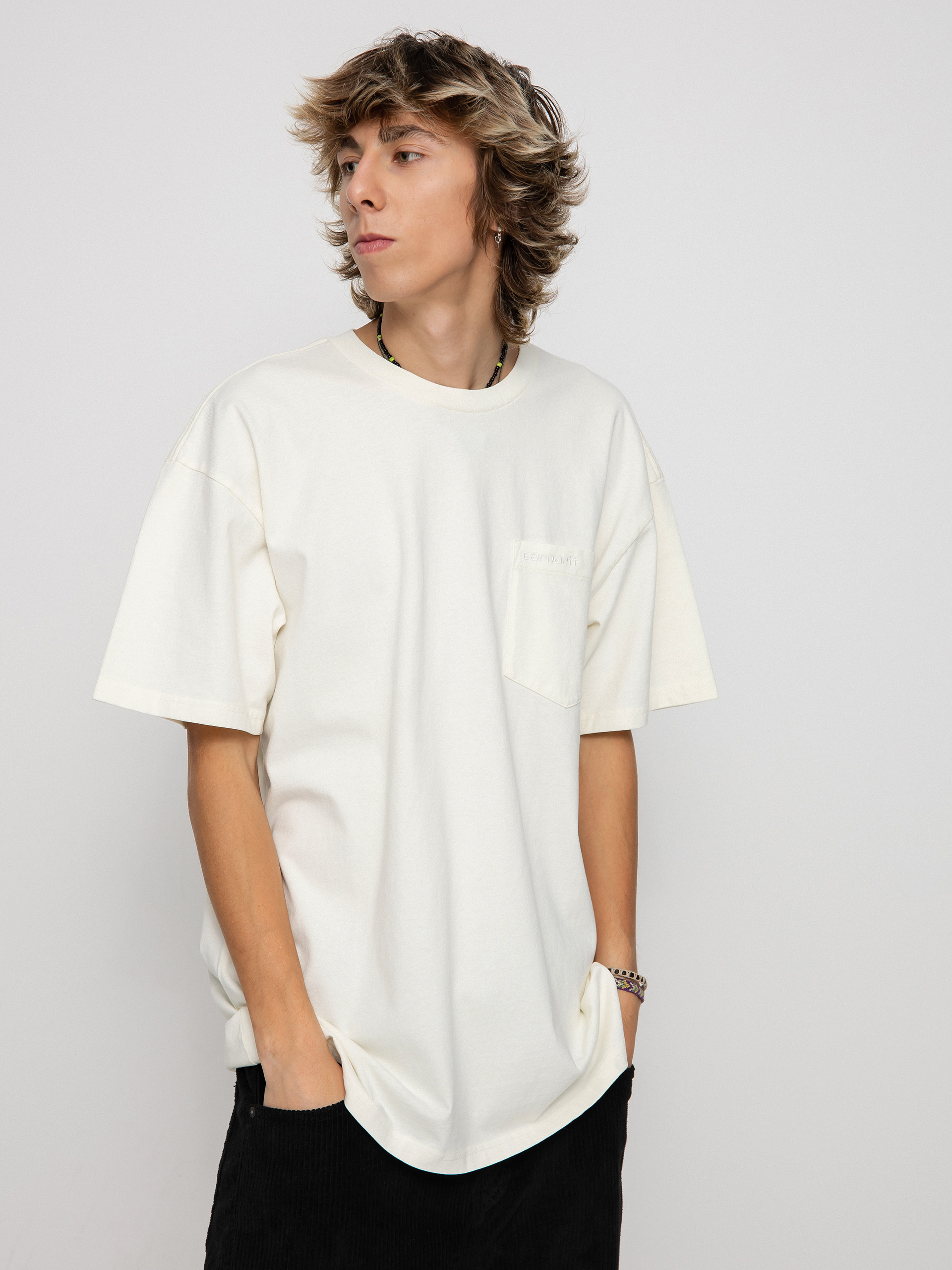 T-shirt Carhartt WIP Duster Pocket (wax)