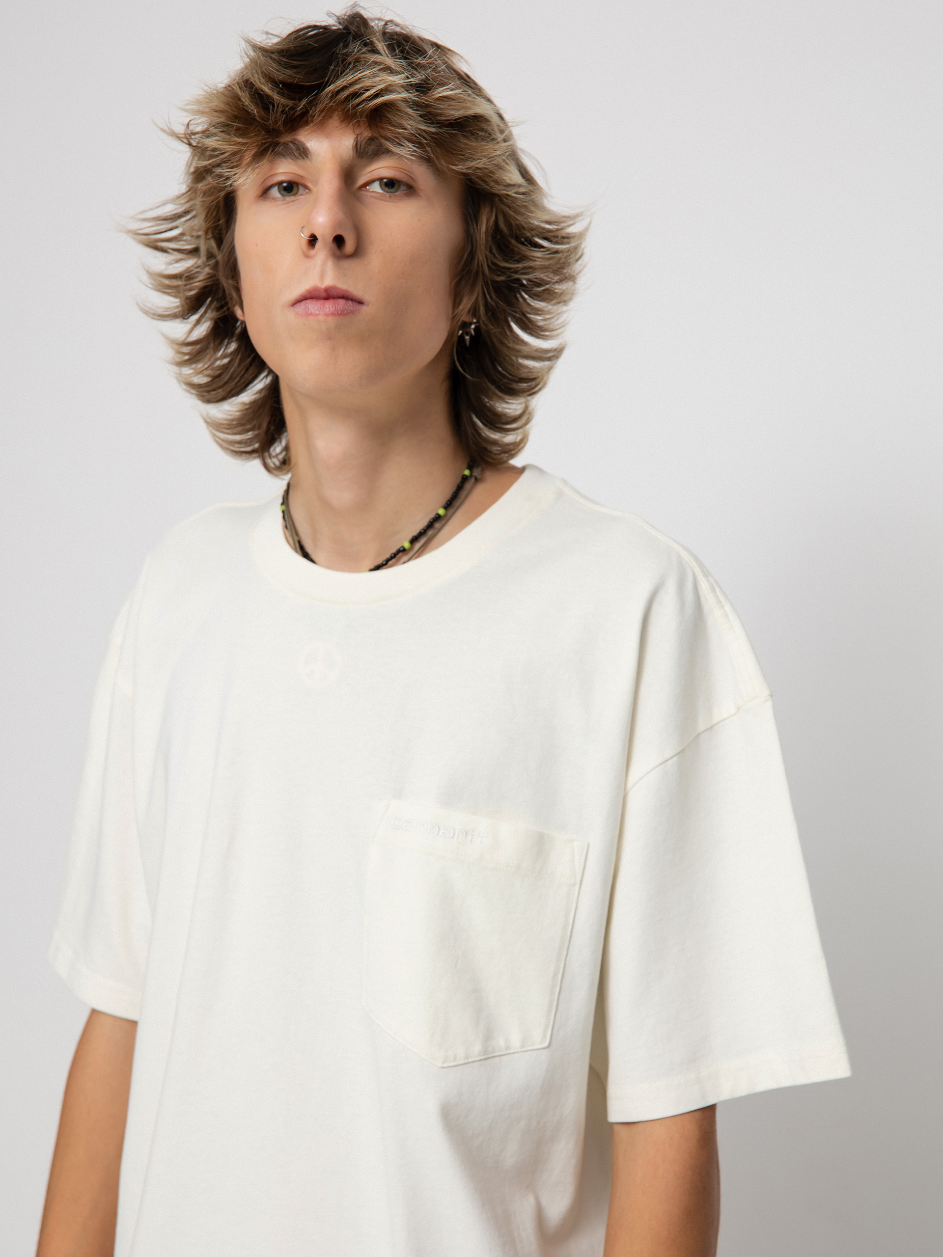 T-shirt Carhartt WIP Duster Pocket (wax)