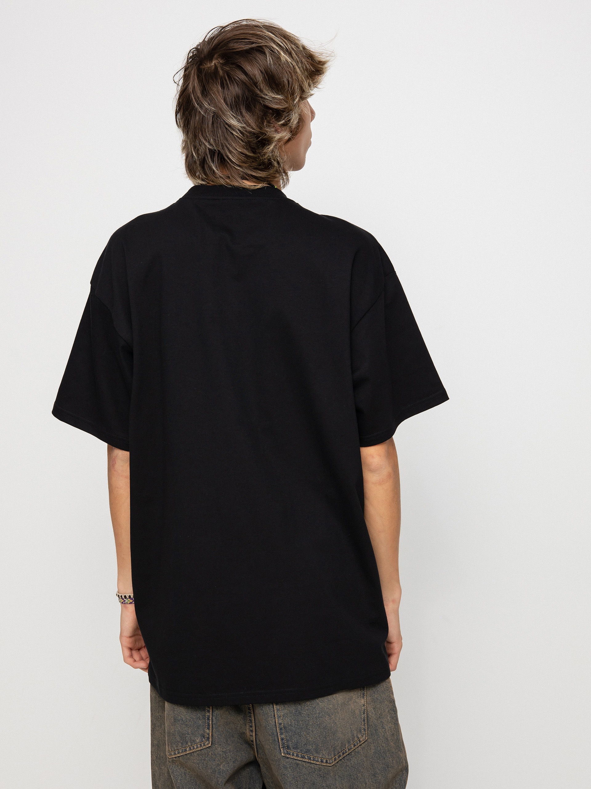 T-shirt Carhartt WIP Letterman (black/wax)