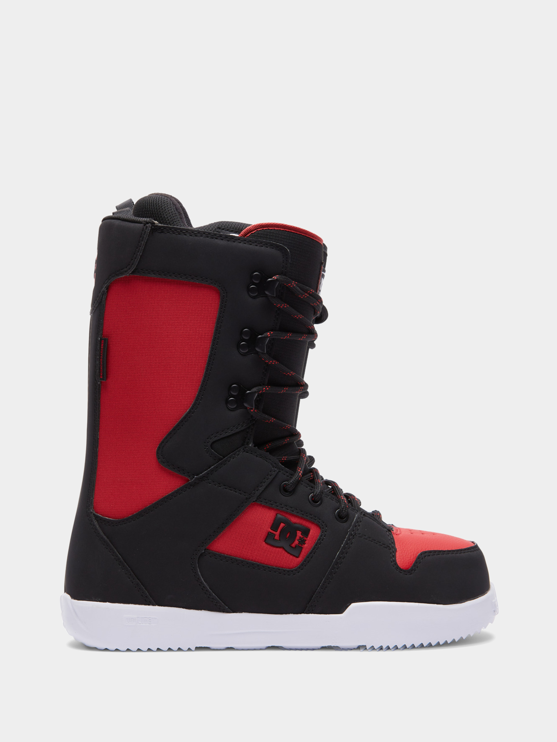 Męskie Buty snowboardowe DC Phase (black/red/black)