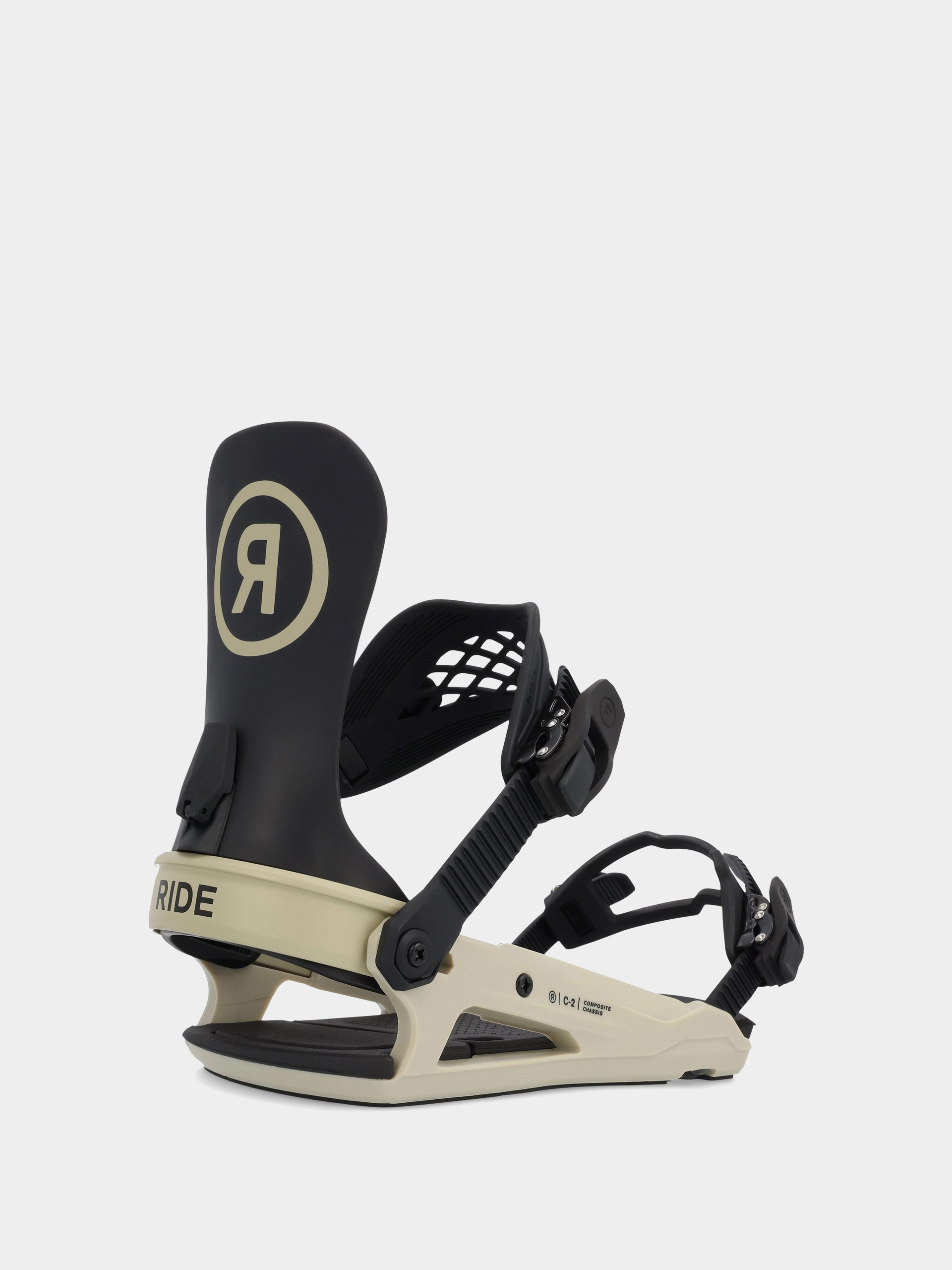 Męskie Wiązania snowboardowe Ride C-2 (khaki)