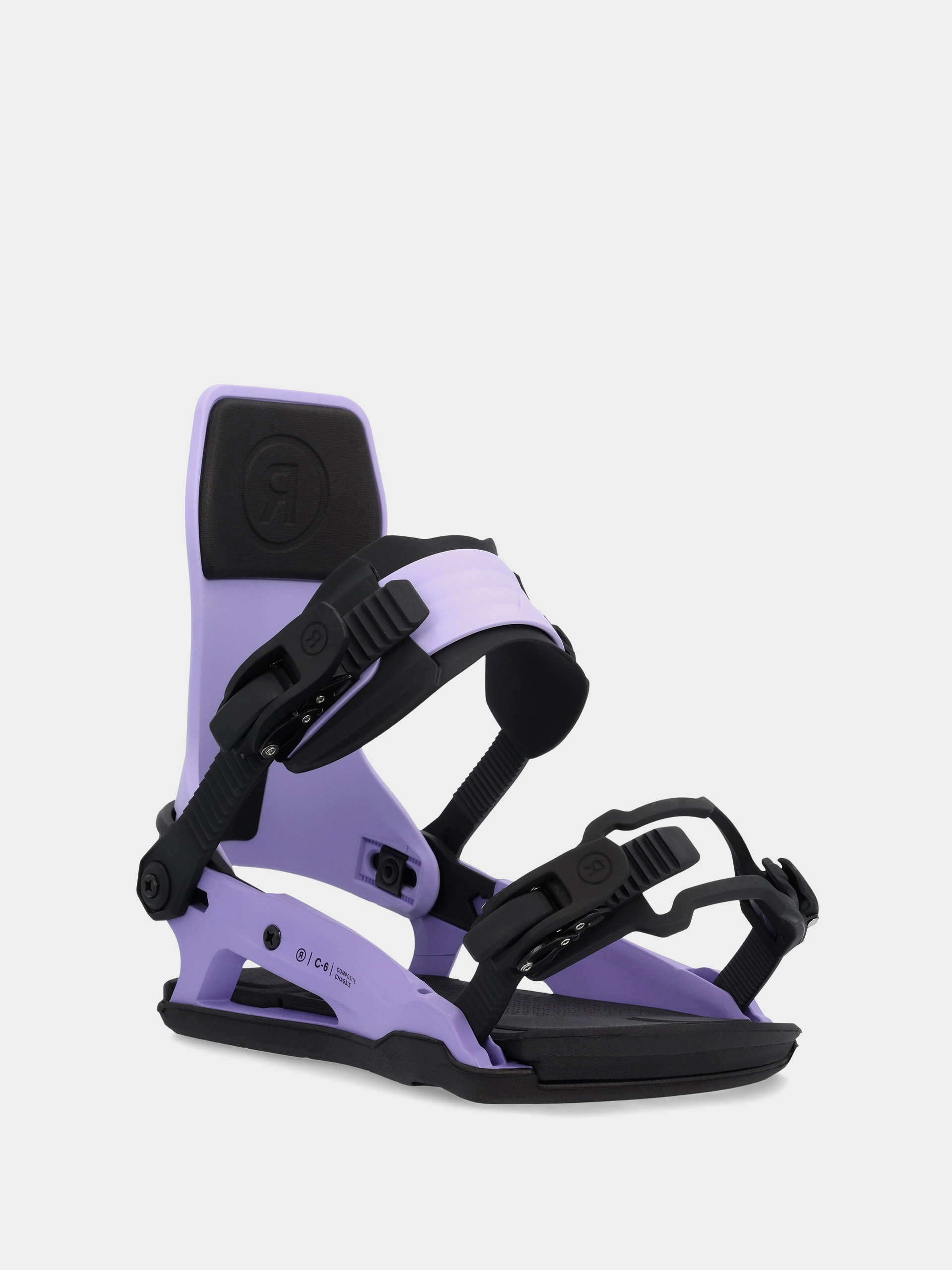 Męskie Wiązania snowboardowe Ride C-6 (digital violet)