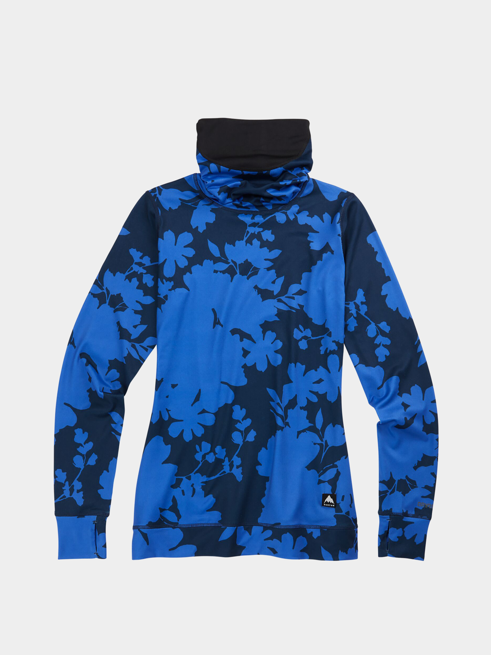Longsleeve Burton Midweight Base Layer Long Neck Wmn (amparo blue camellia)
