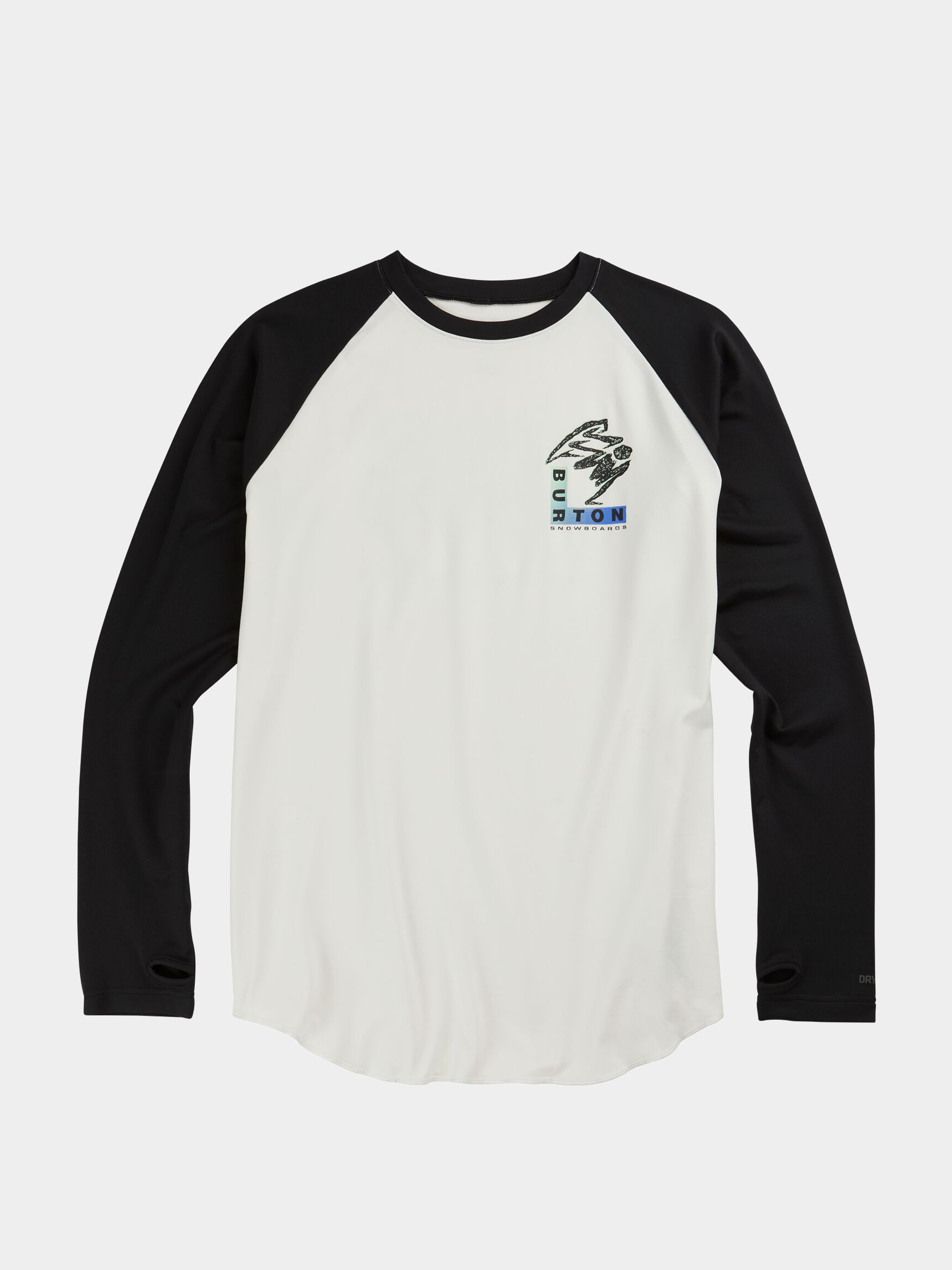 Longsleeve Burton Roadie Base Layer Tech (stout white/true black)