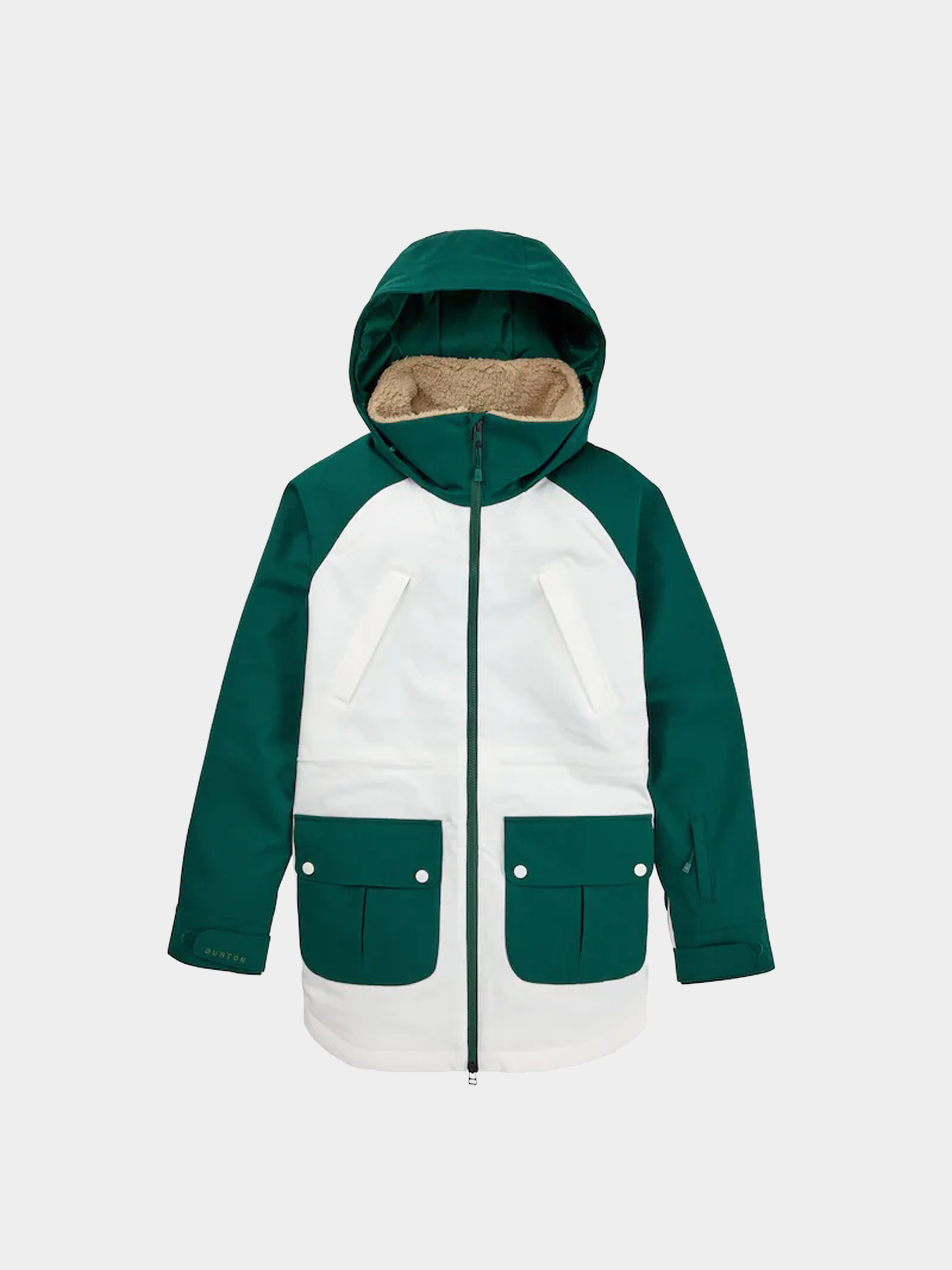 Damska Kurtka snowboardowa Burton Prowess (botanical garden/stout white)