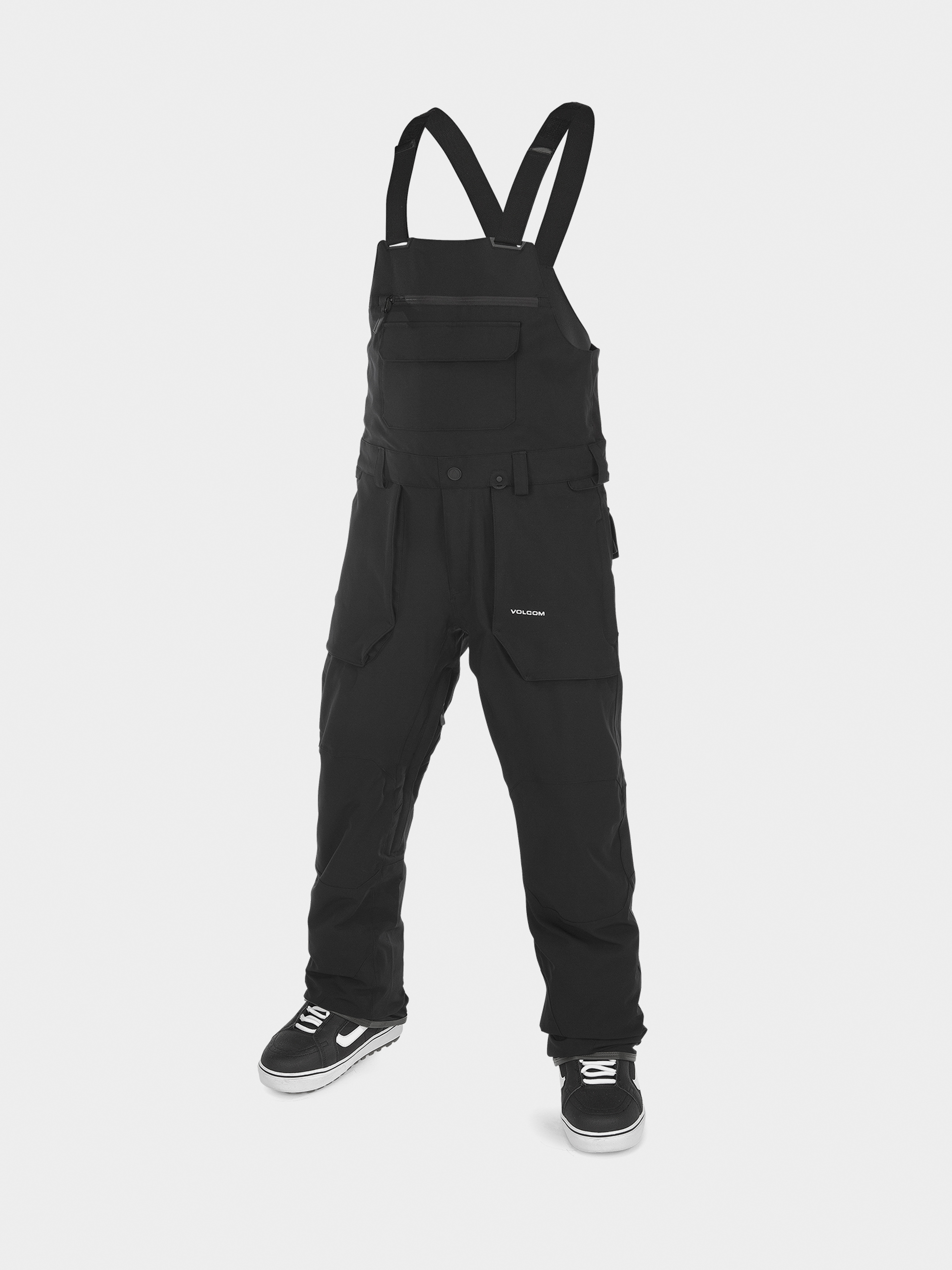 Męskie Spodnie snowboardowe Volcom Roan Bib Overall (black)