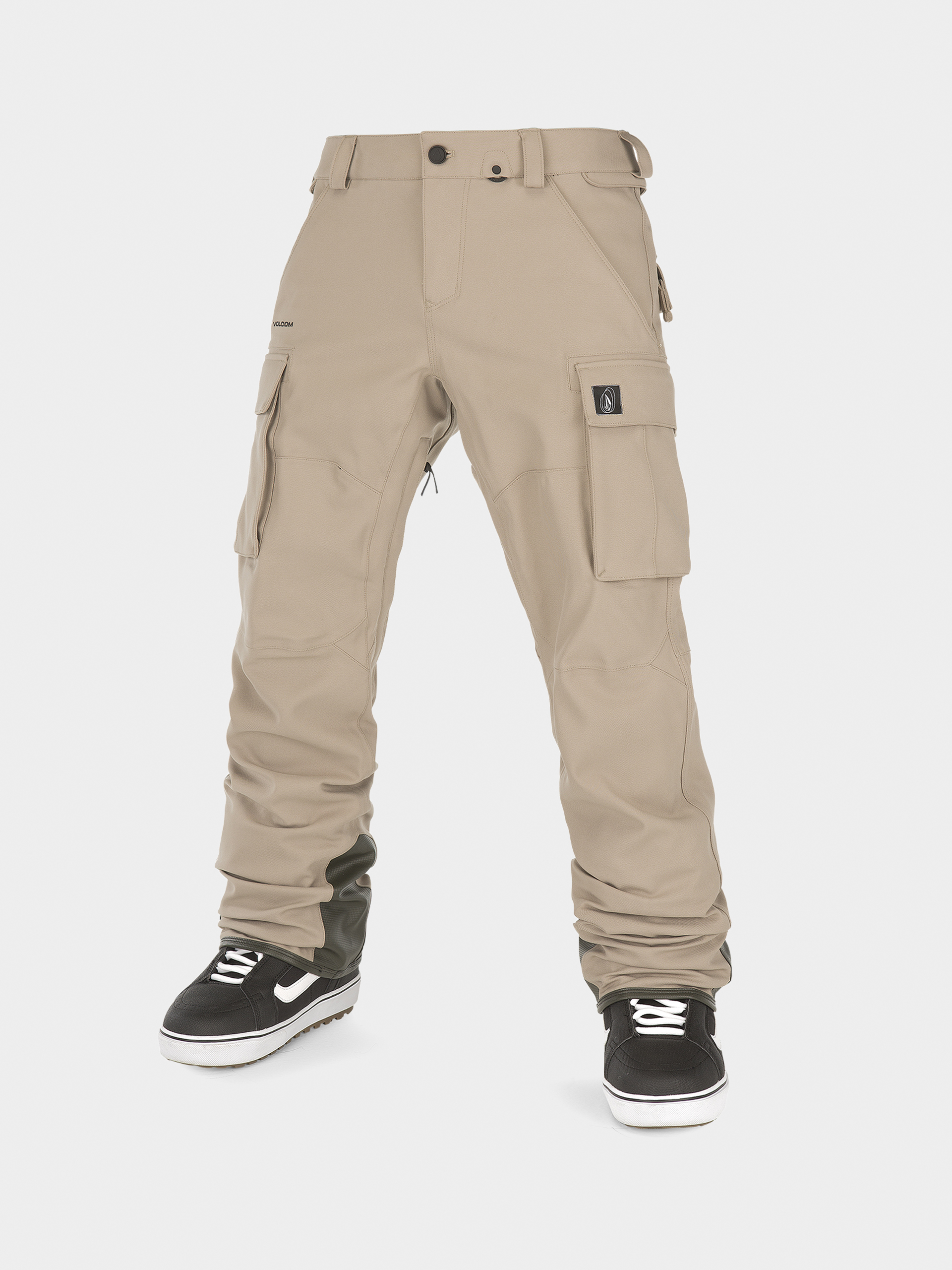 Męskie Spodnie snowboardowe Volcom New Articulated (dark khaki)