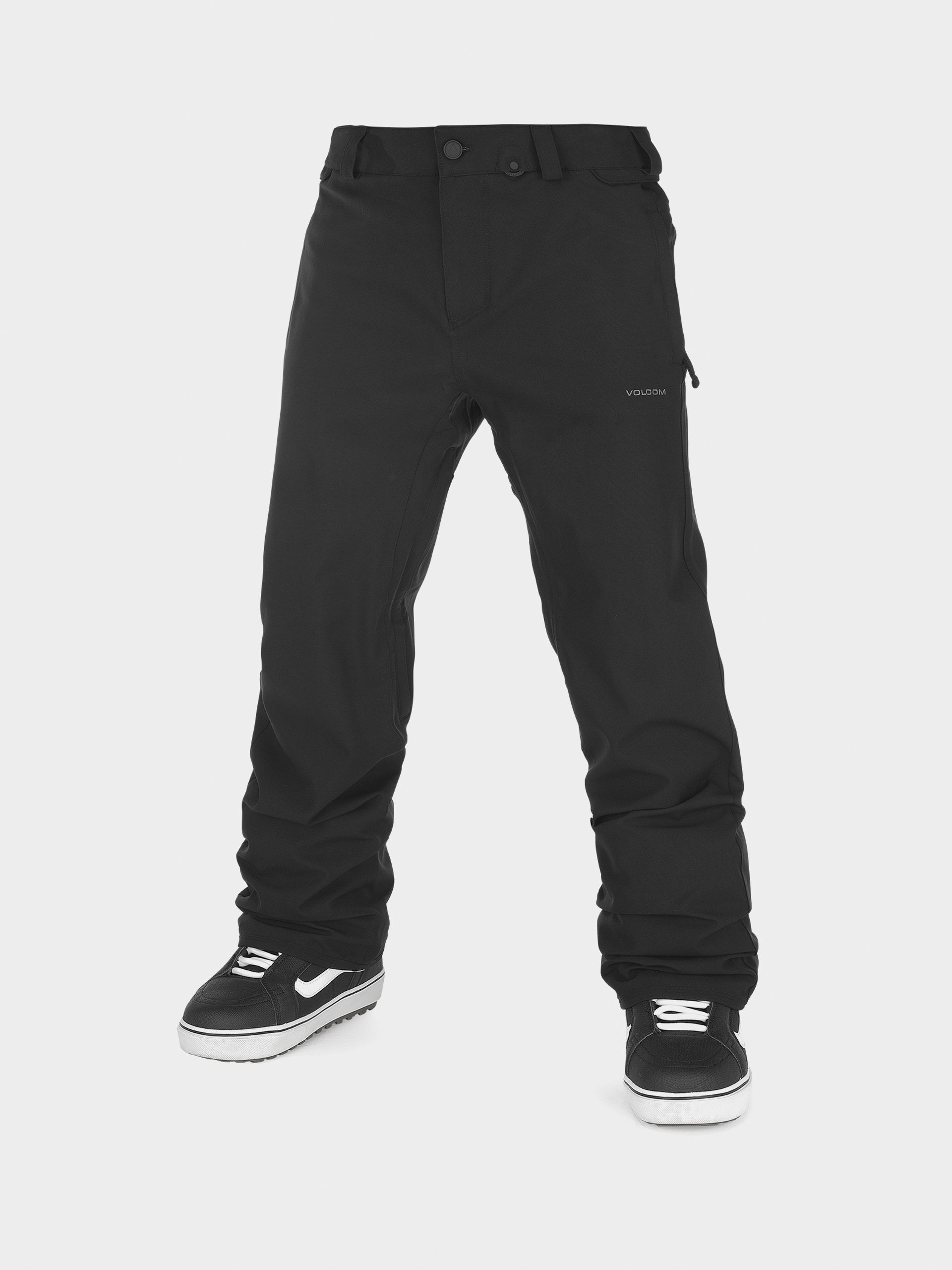 Męskie Spodnie snowboardowe Volcom Freakin Snow Chino (black)