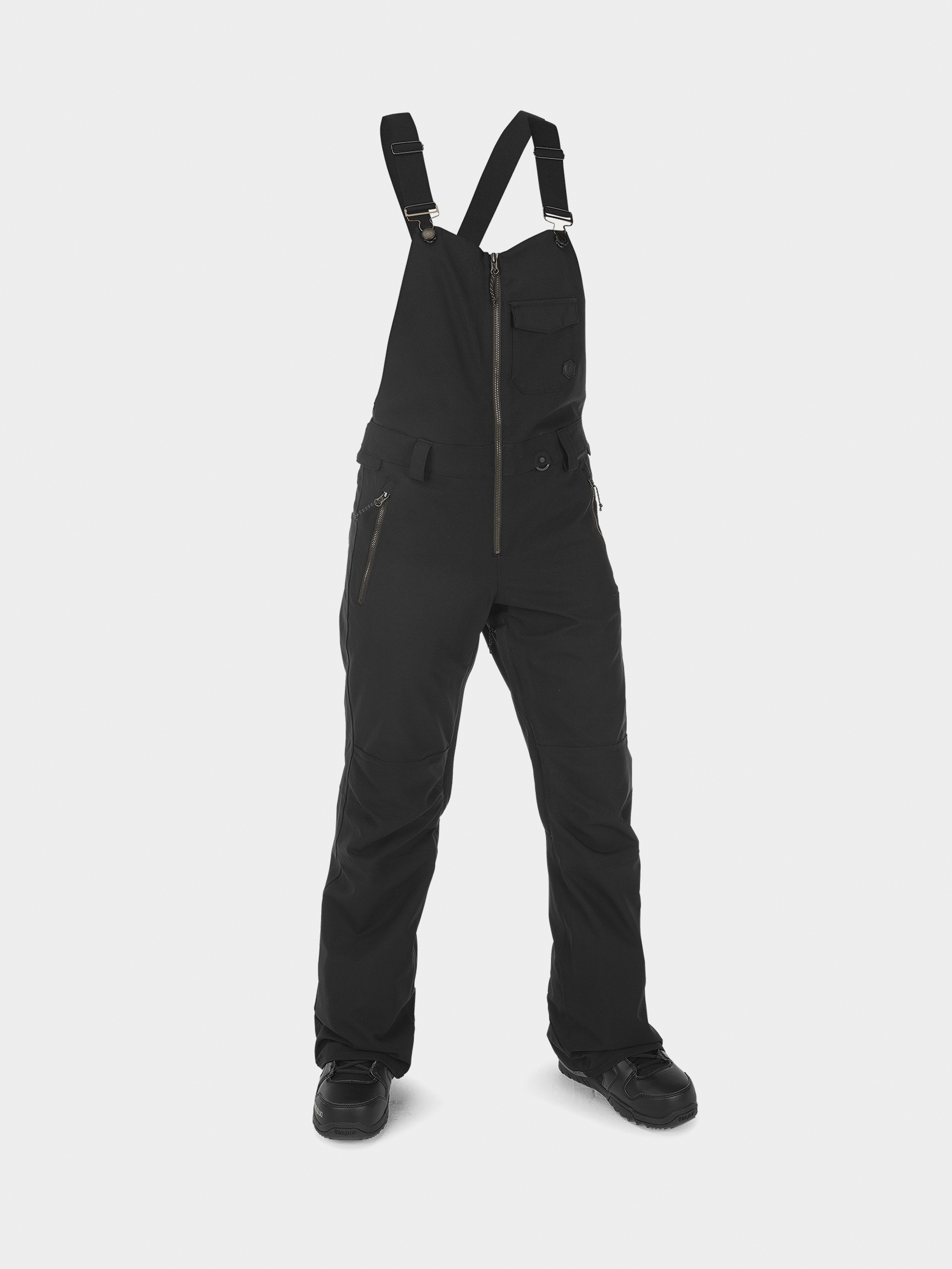 Damskie Spodnie snowboardowe Volcom Swift Bib Overall (black)