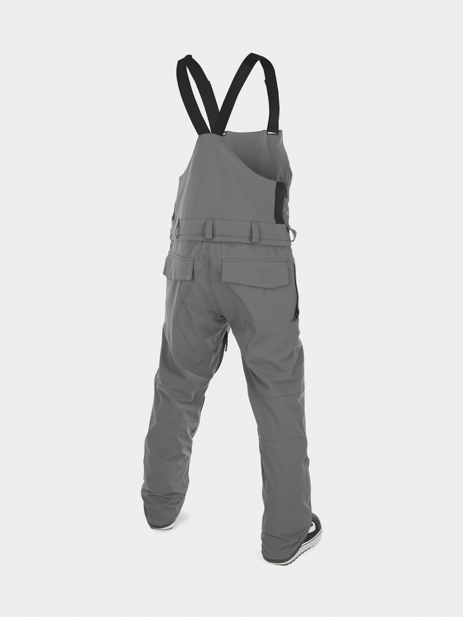 Męskie Spodnie snowboardowe Volcom Roan Bib Overall (dark grey)