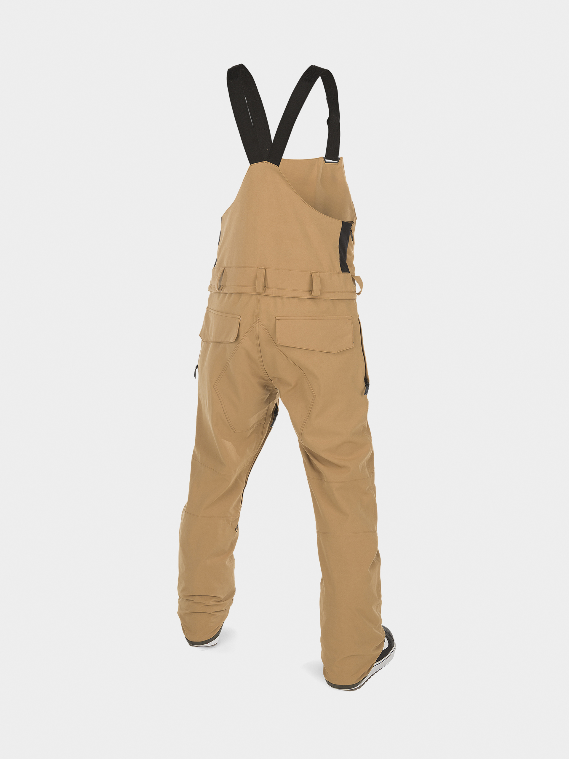 Męskie Spodnie snowboardowe Volcom Roan Bib Overall (caramel)