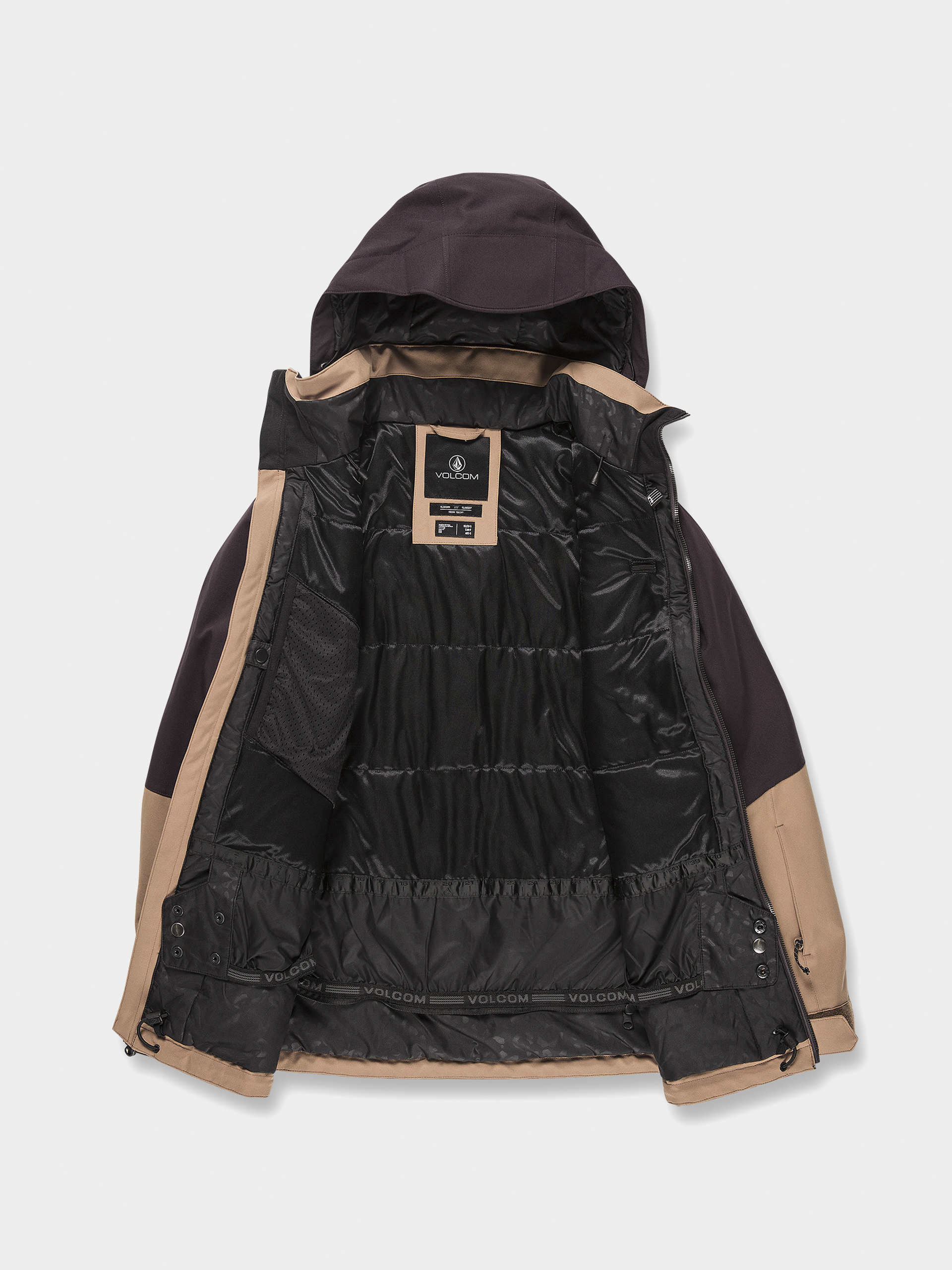 Damska Kurtka snowboardowa Volcom Shelter 3D Stretch (caramel)