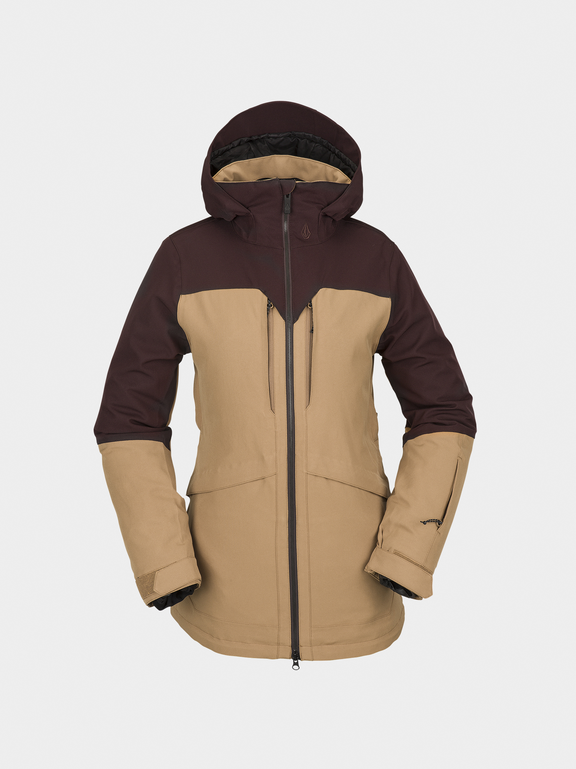 Damska Kurtka snowboardowa Volcom Shelter 3D Stretch (caramel)