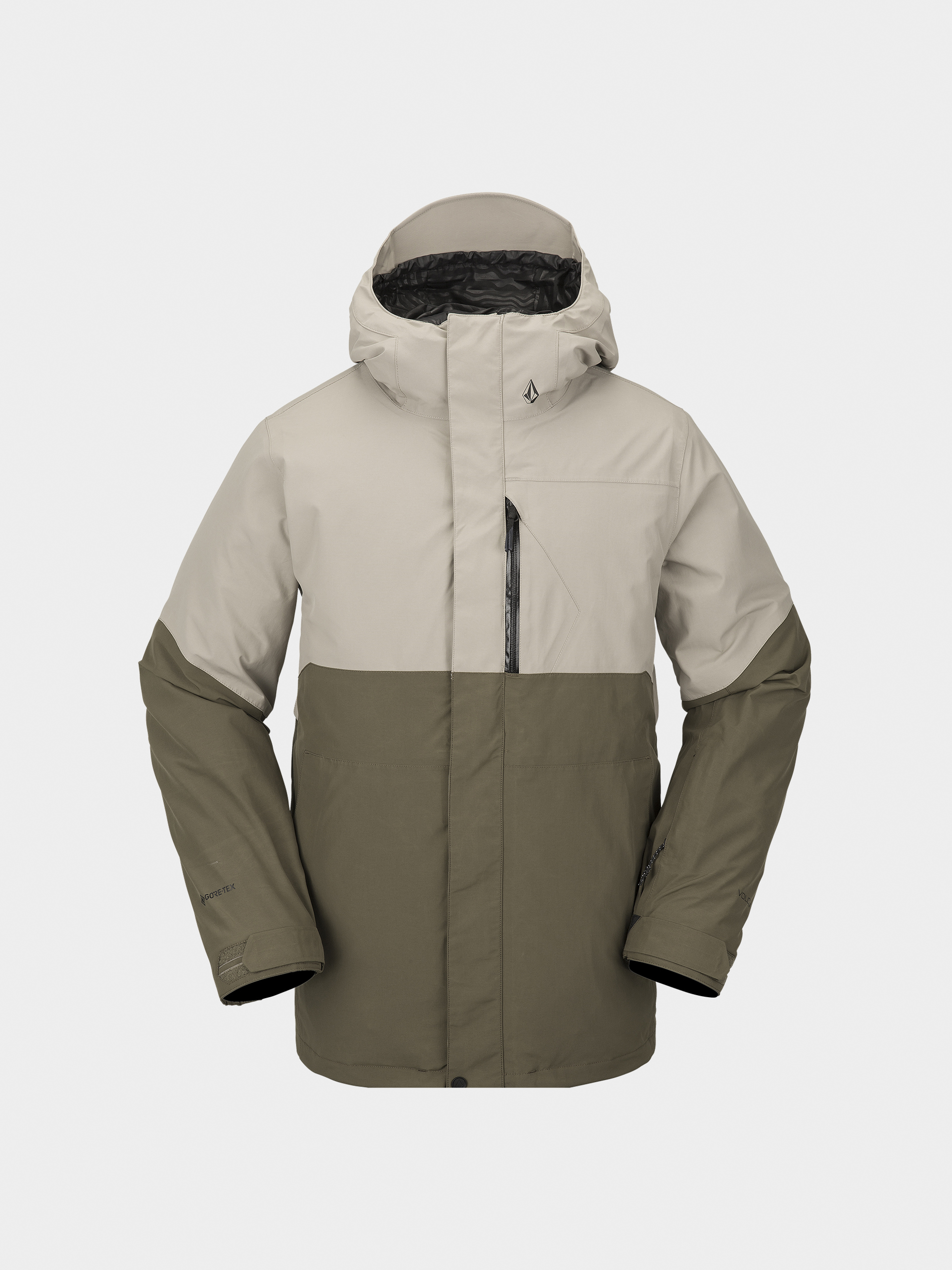 Męska Kurtka snowboardowa Volcom L Ins Gore Tex (dark khaki)