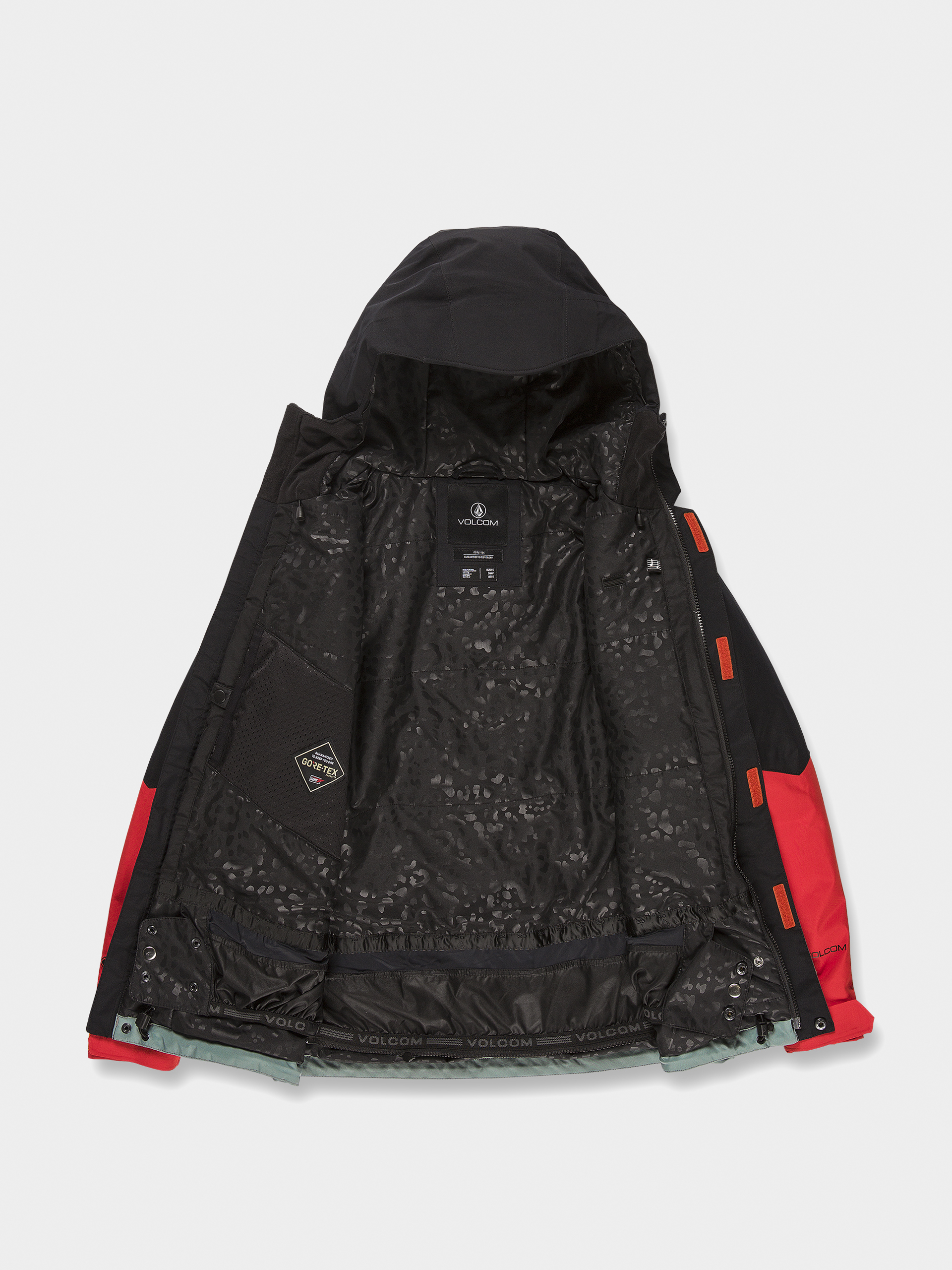 Damska Kurtka snowboardowa Volcom Aris Ins Gore (green ash)
