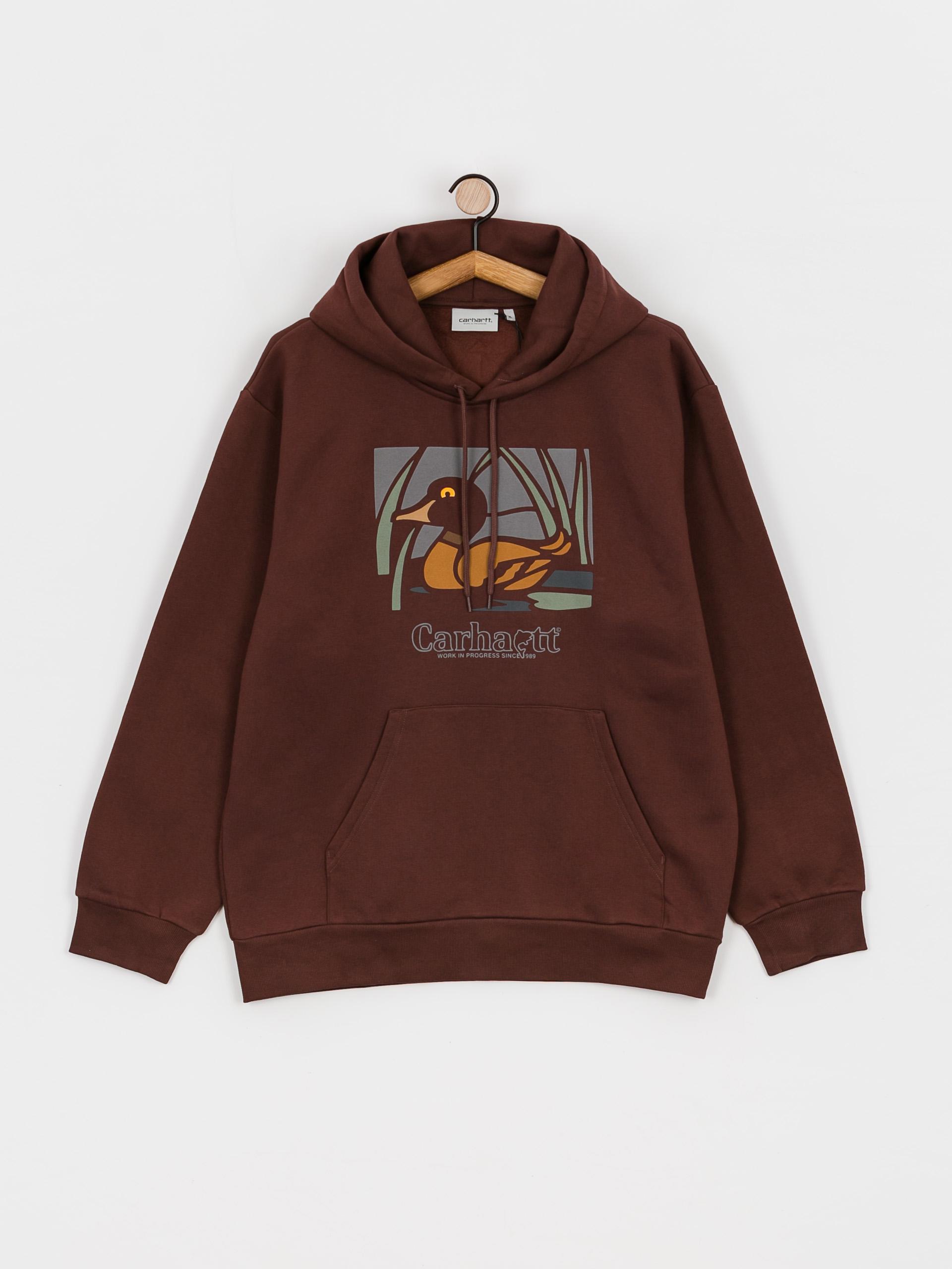 Bluza z kapturem Carhartt WIP Duck Pond HD (ale)