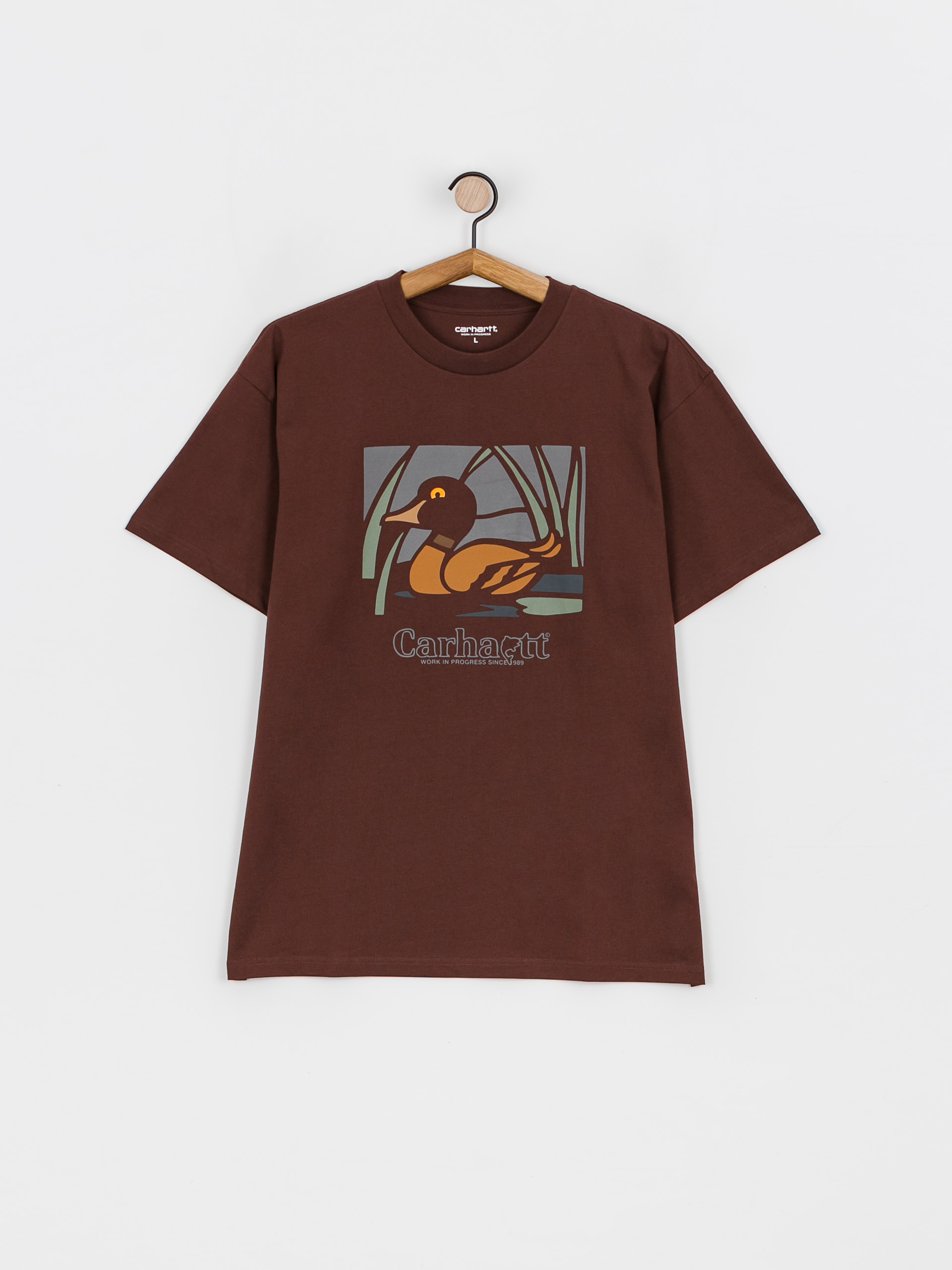 T-shirt Carhartt WIP Duck Pond (ale)