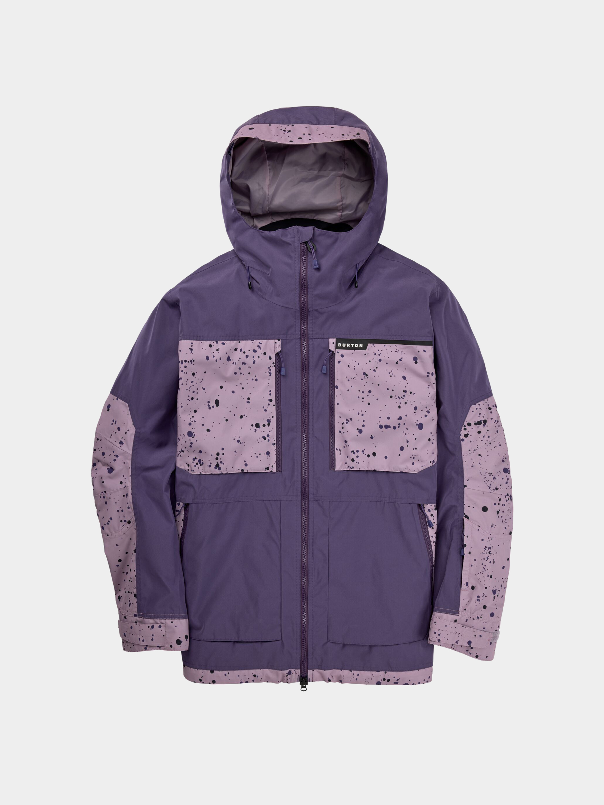Męska Kurtka snowboardowa Burton Frostner (violet halo/elderberry spatter)