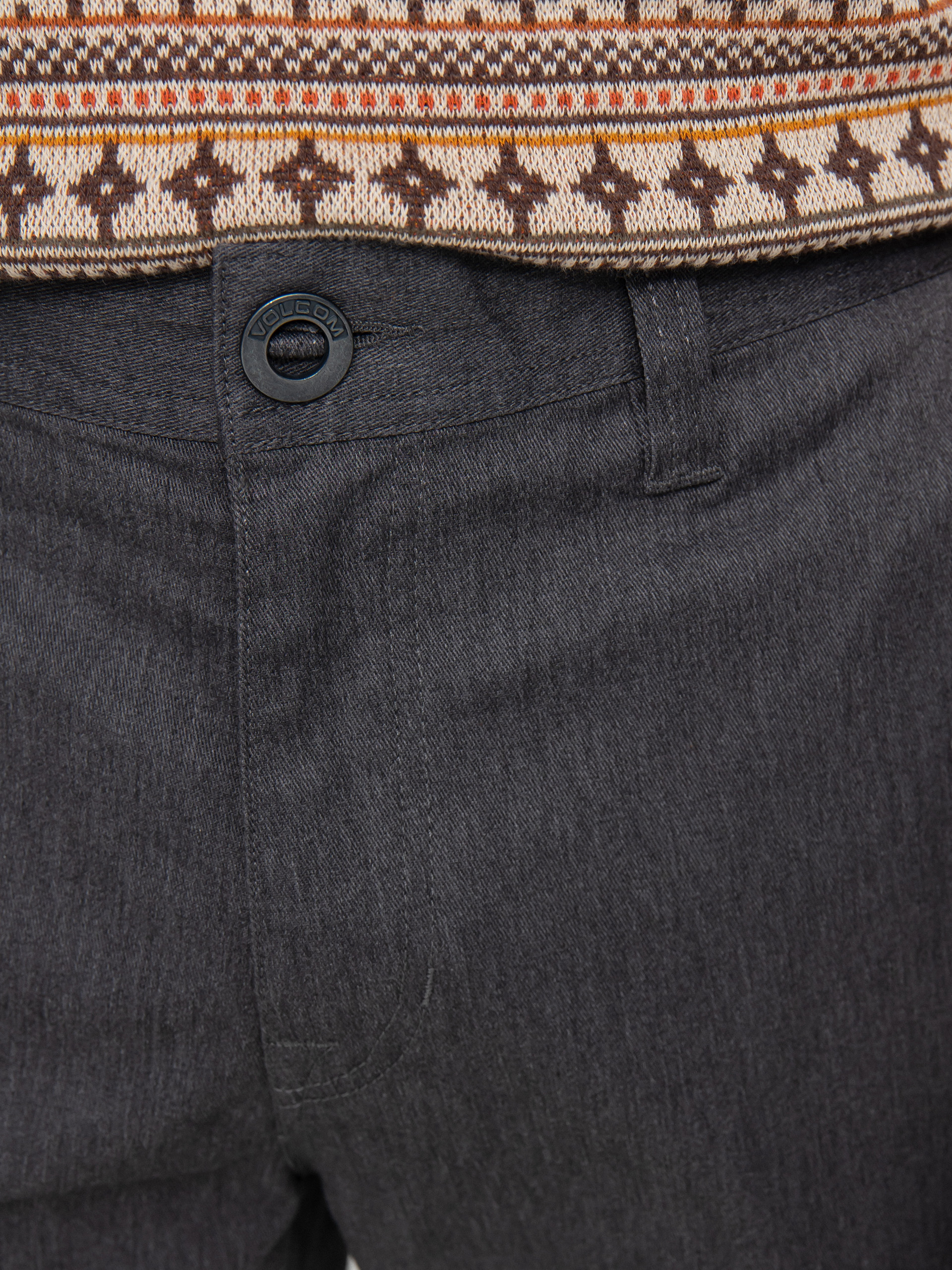 Spodnie Volcom Frickin Modern Stret (charcoal heather)