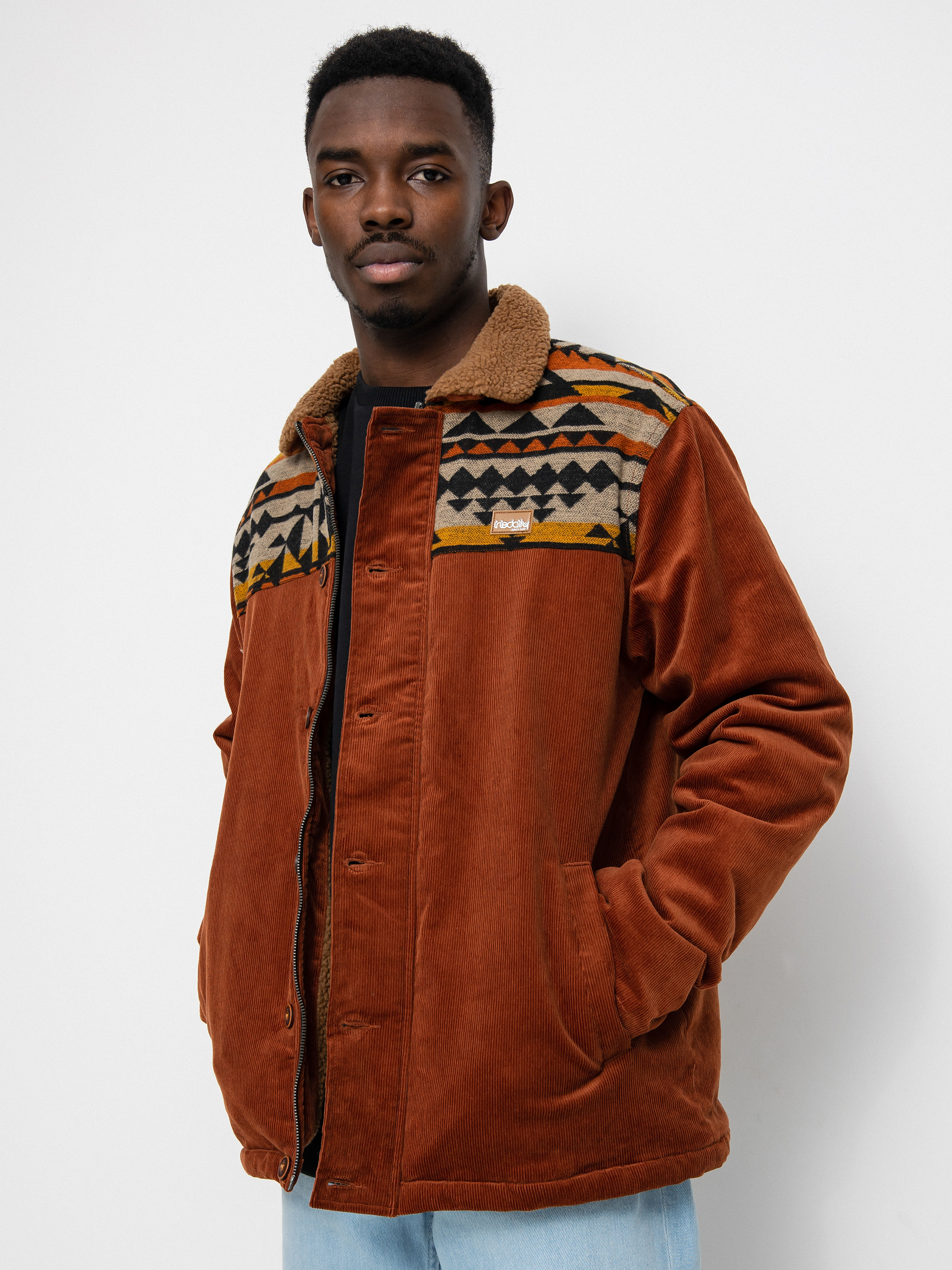 Kurtka Iriedaily Trapas (red brown)