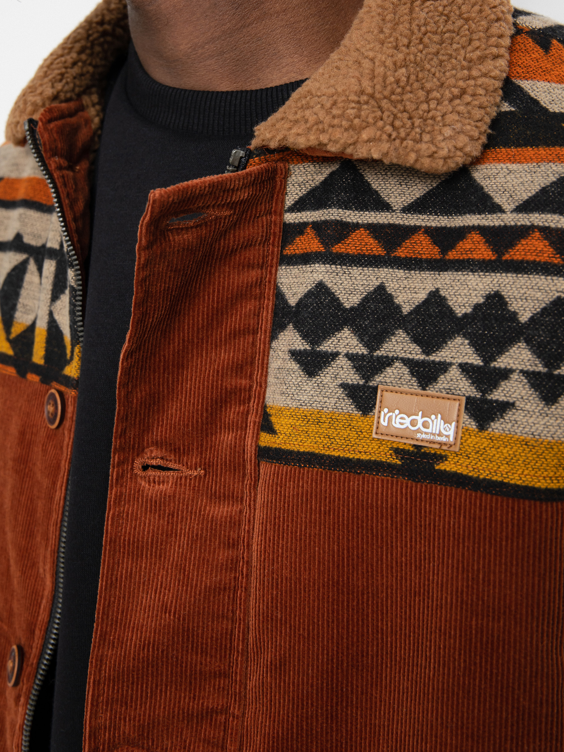 Kurtka Iriedaily Trapas (red brown)