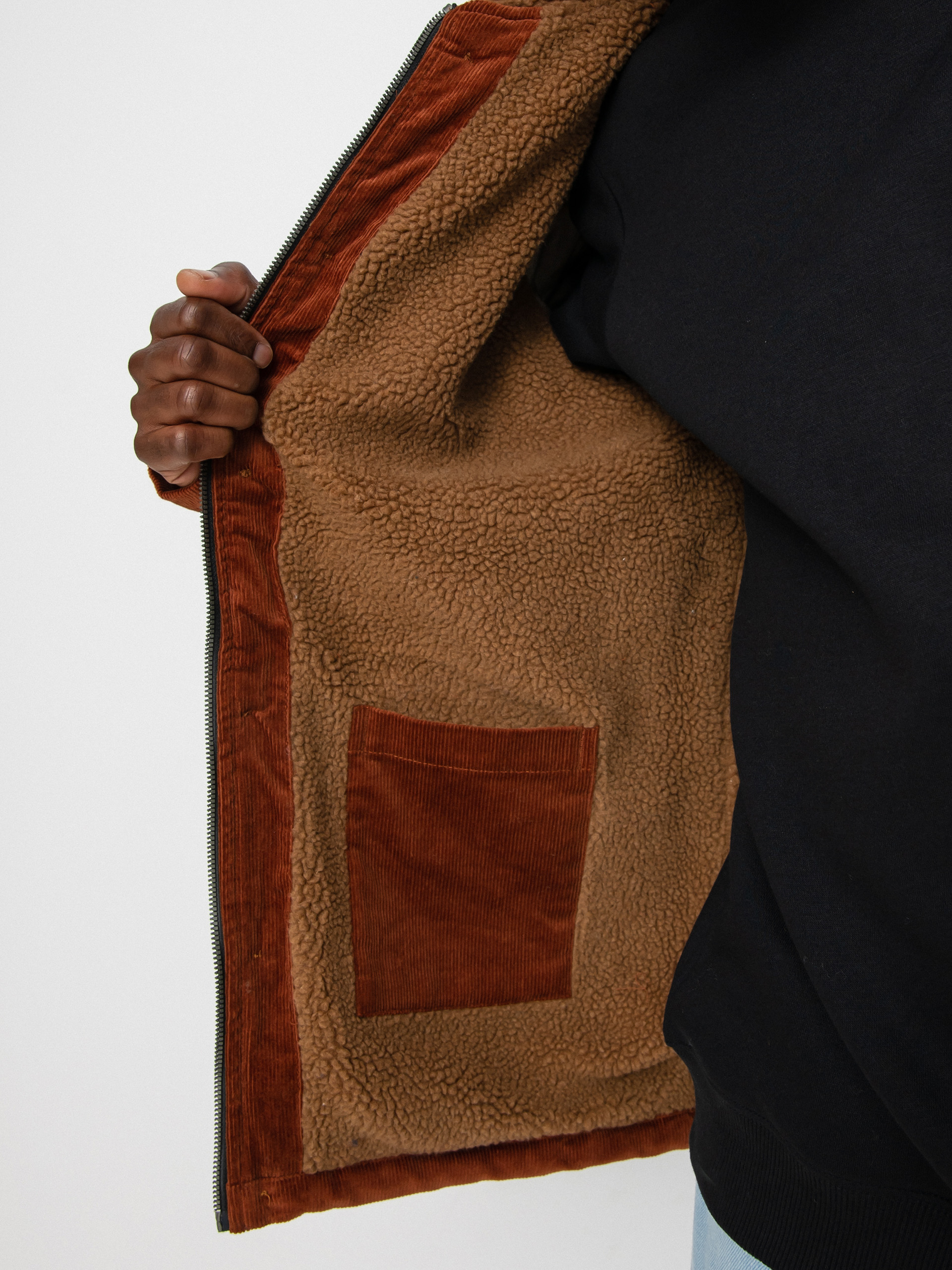 Kurtka Iriedaily Trapas (red brown)