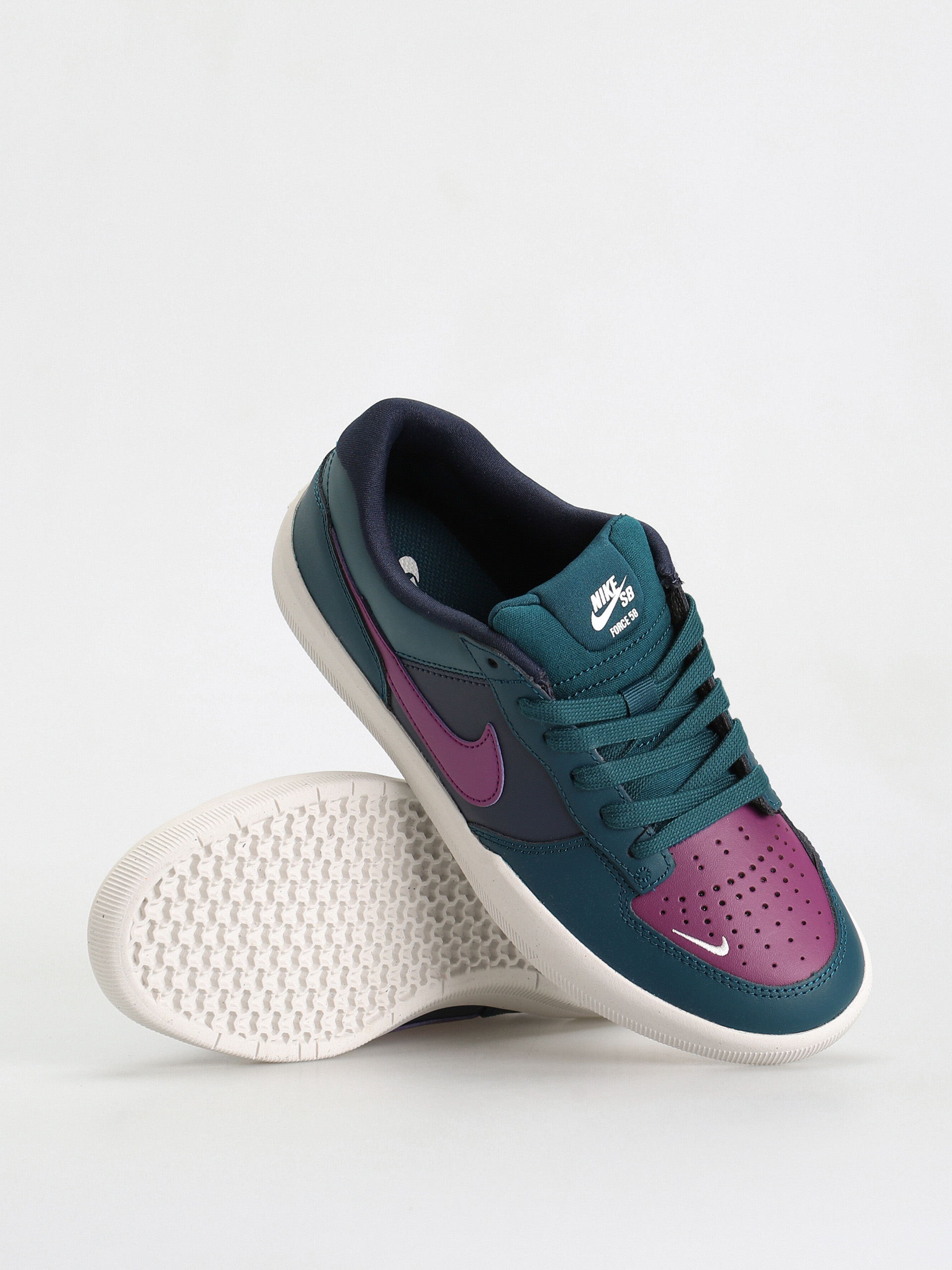 Buty Nike SB Force 58 Premium (obsidian/viotech midnight turq phantom)