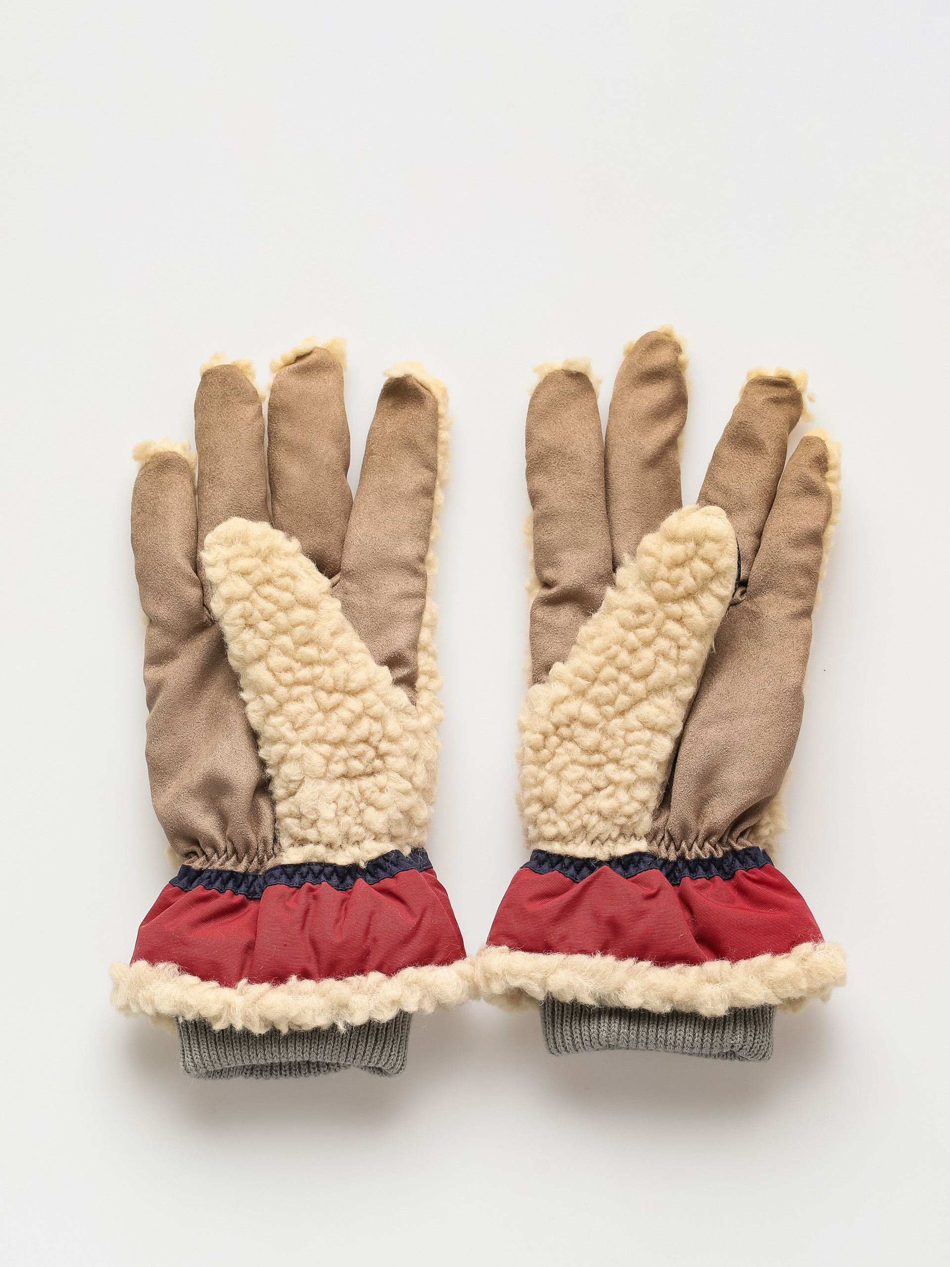 Rękawice Elmer Teddy 5fgr EM353 (beige/wine)