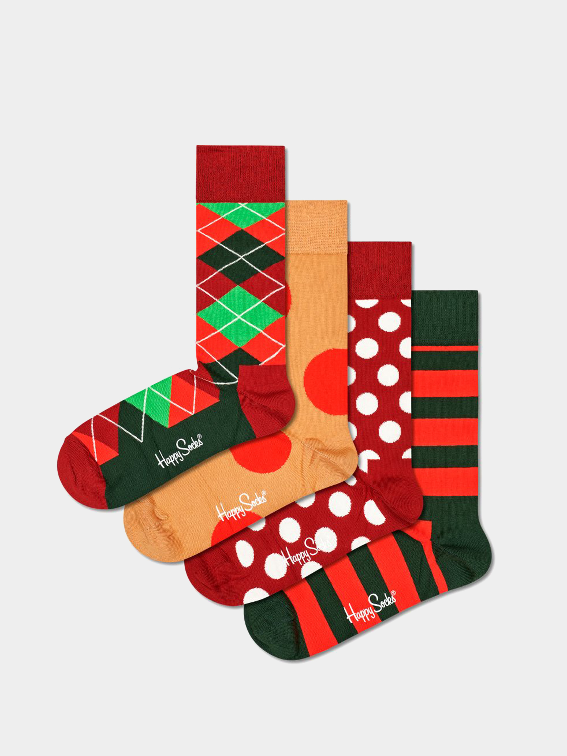 Skarpetki Happy Socks 4 Pack Holiday Classics (multi)
