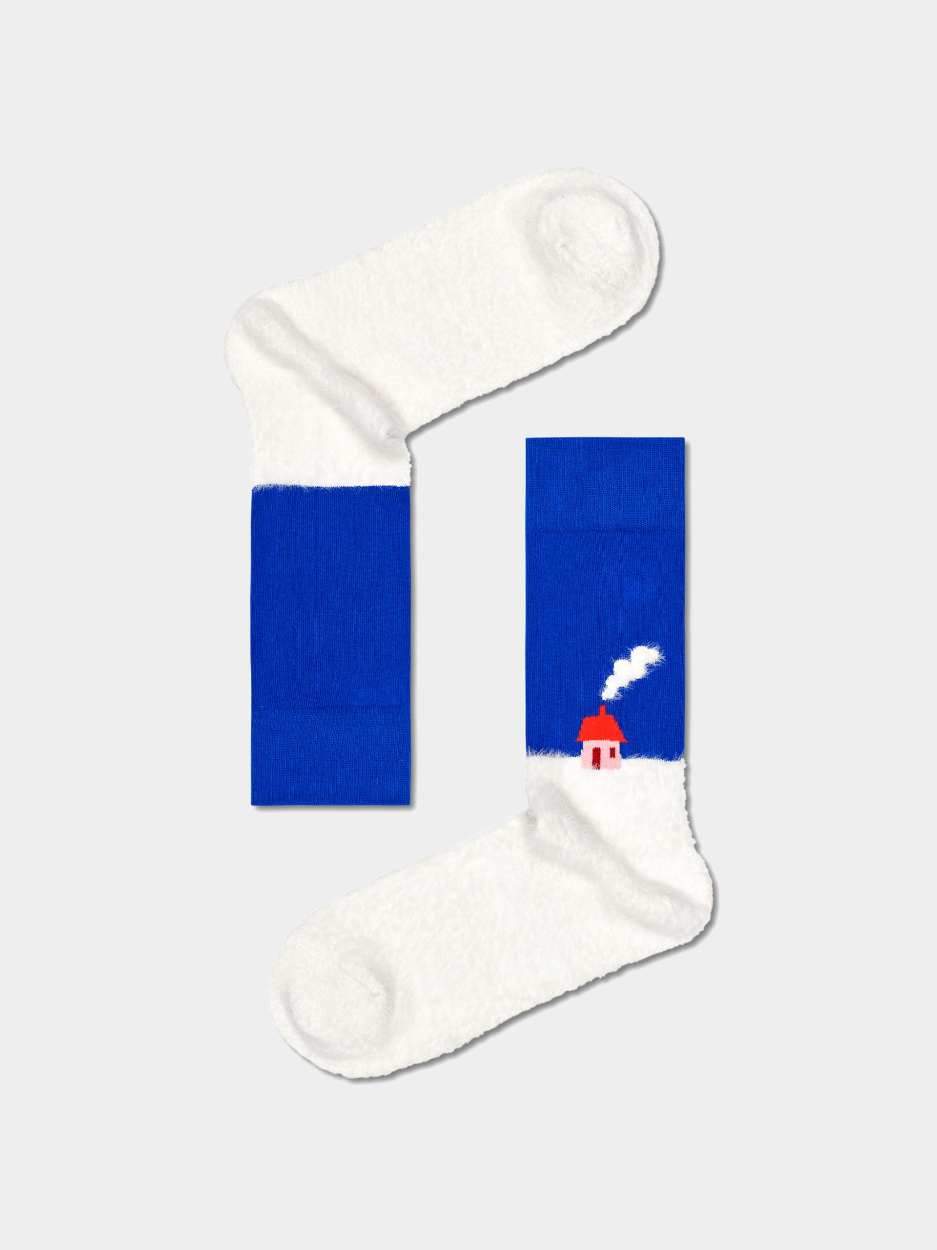 Skarpetki Happy Socks Welcome Home (white/blue)