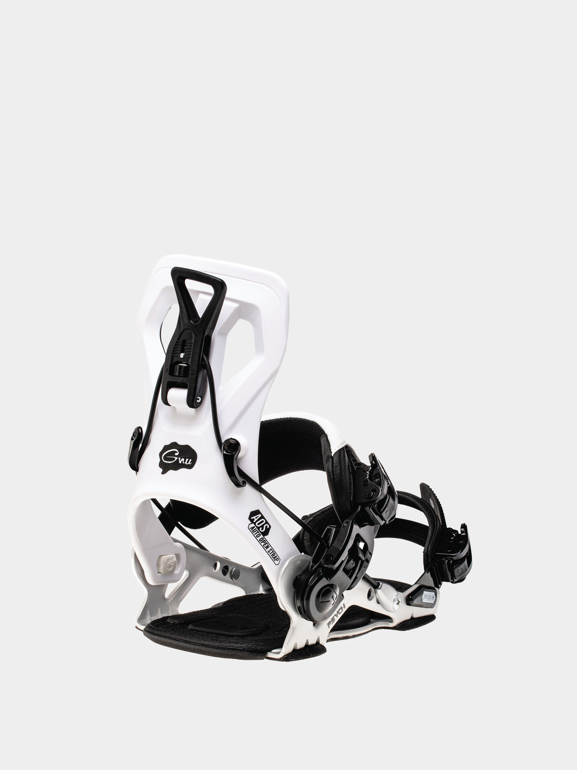Męskie Wiązania snowboardowe Gnu Psych (white)