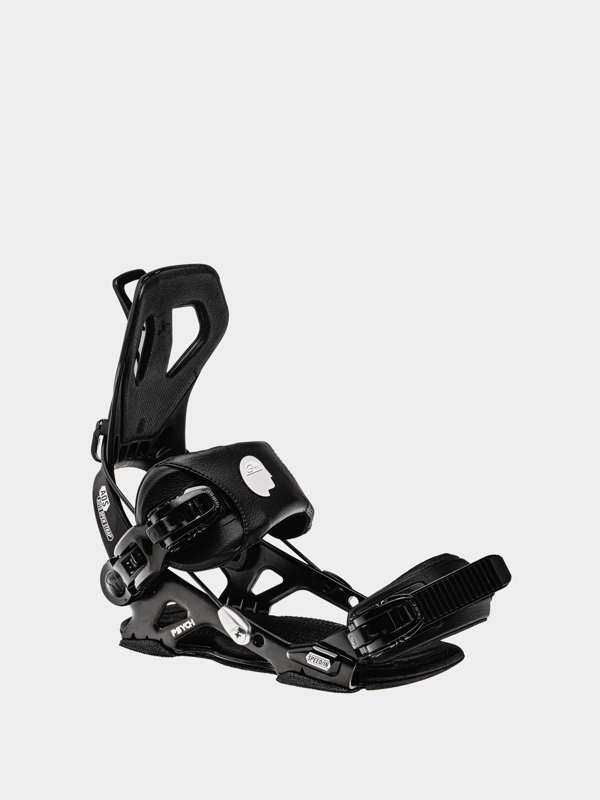 Męskie Wiązania snowboardowe Gnu Psych (black)